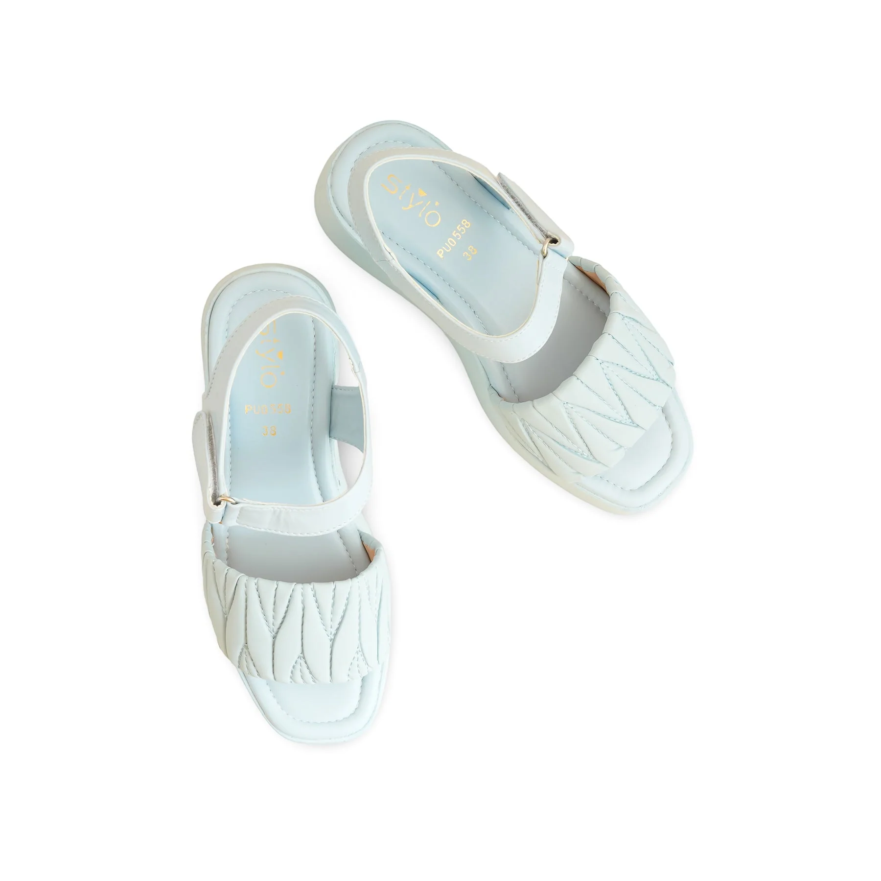 Sky Blue Formal Sandal PU0558 - Image 5