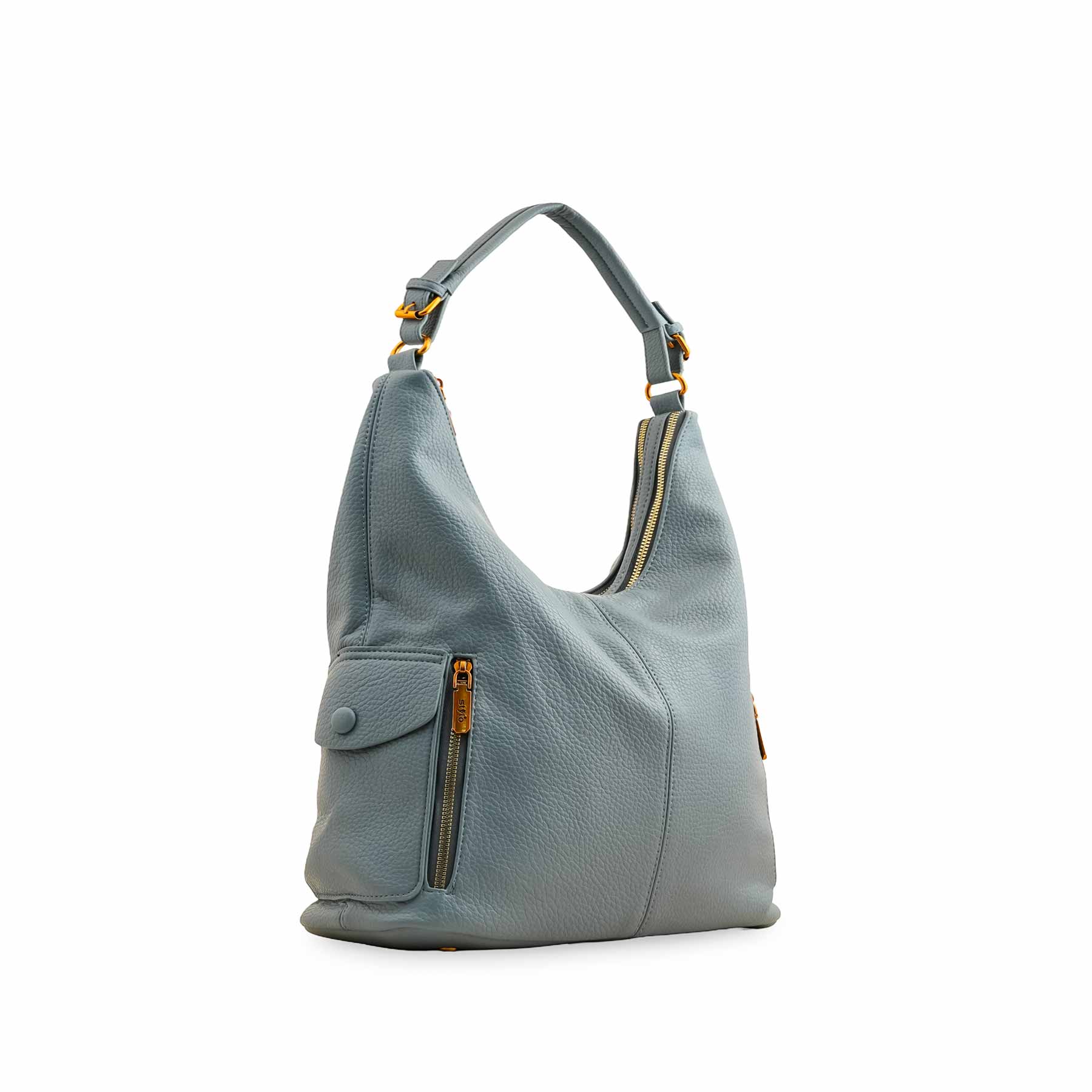 Sky Blue Formal Shoulder Bag P36381 - Image 3