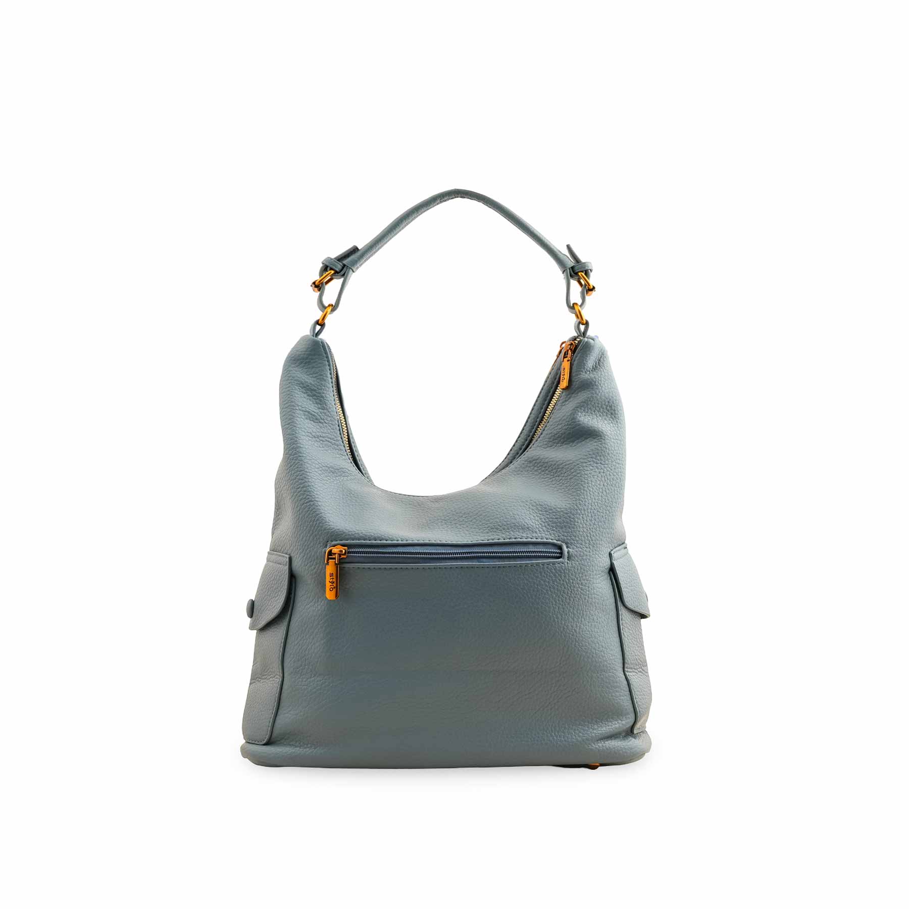Sky Blue Formal Shoulder Bag P36381 - Image 4