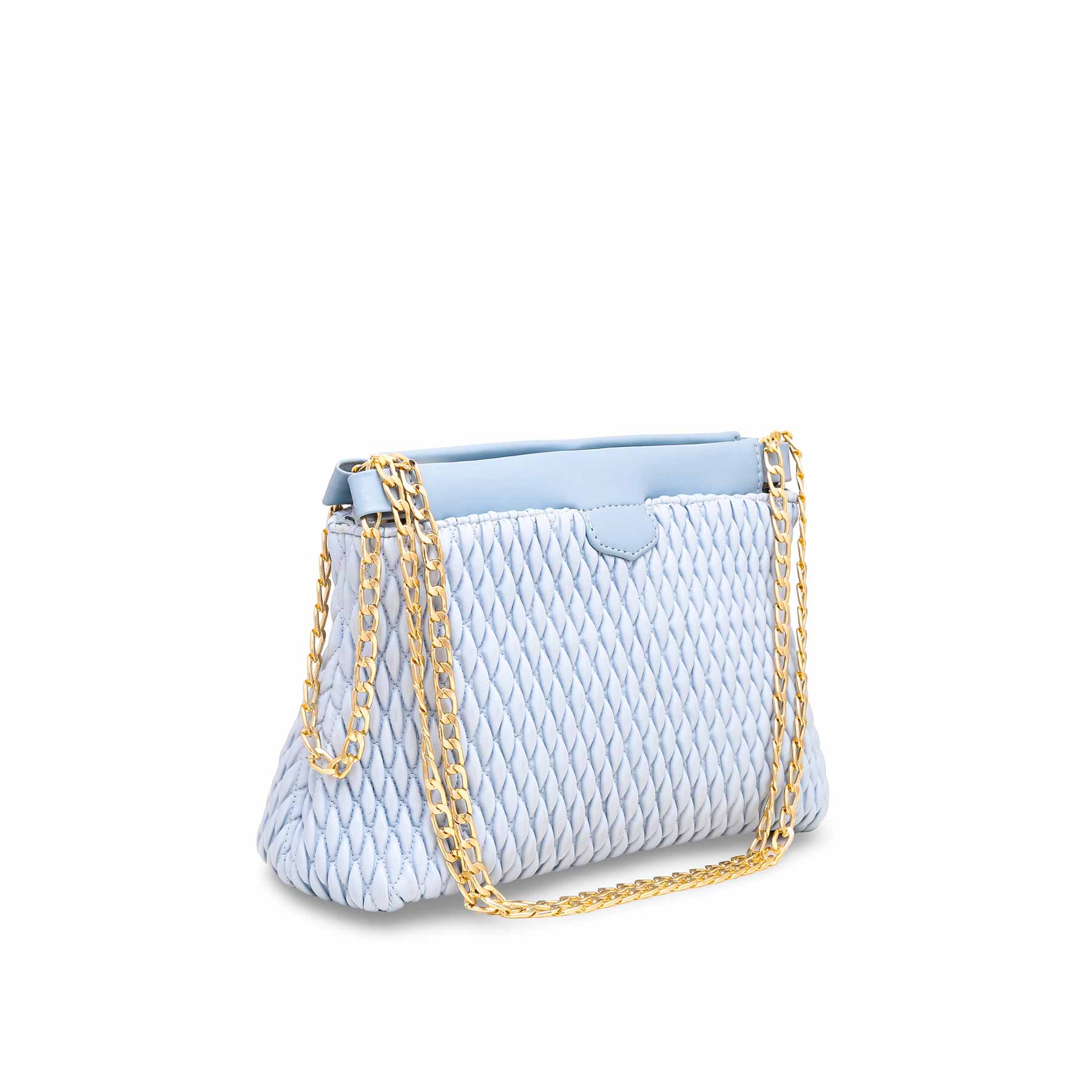 Sky Blue Formal Shoulder Bag P55605 - Image 2