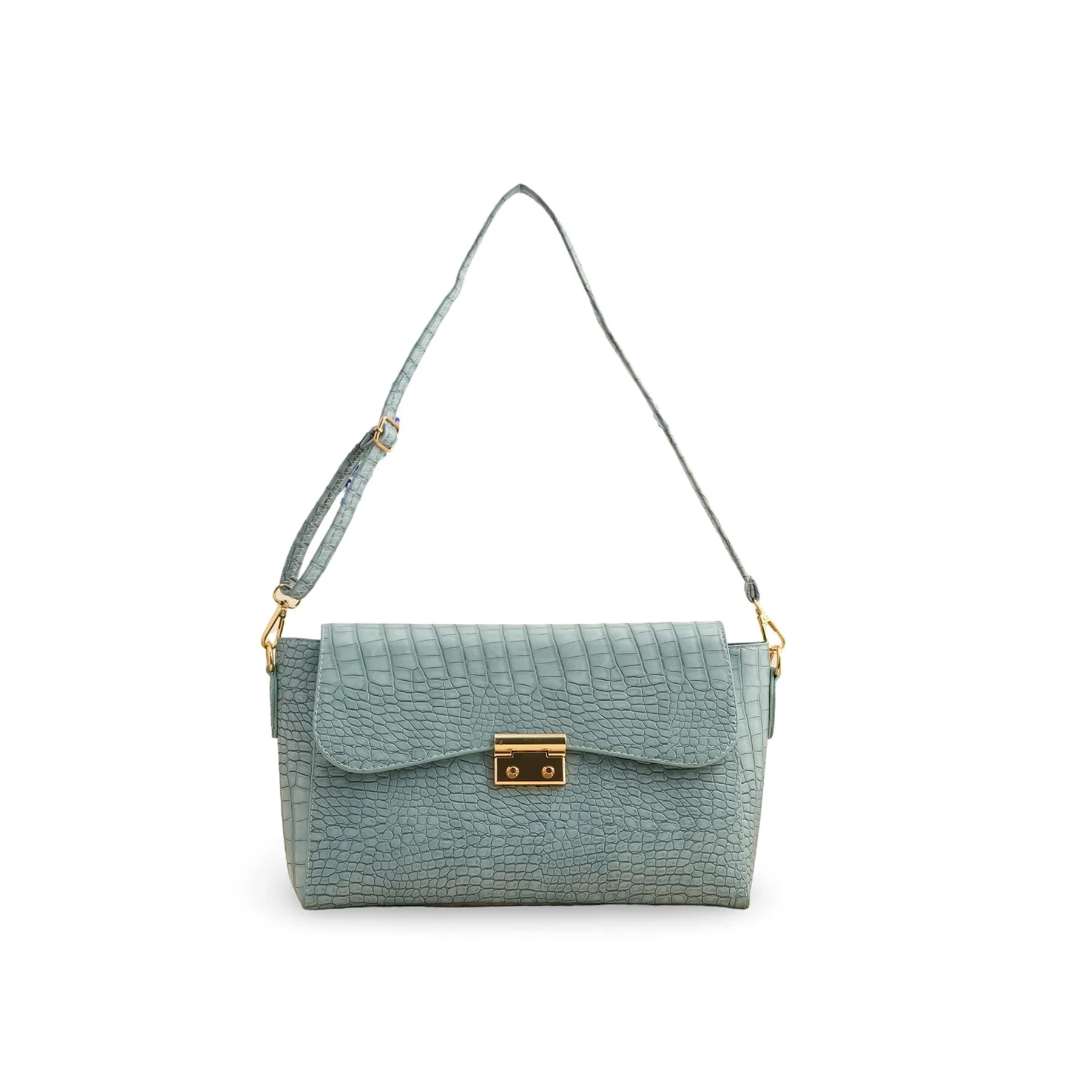 Sky Blue Formal Shoulder Bag P55766 - Image 2