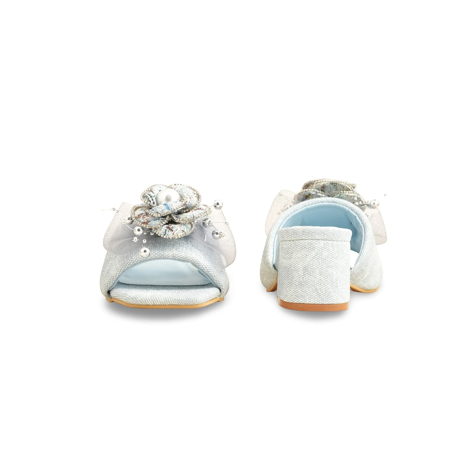 Sky Blue Formal Slipper FR8337 - Image 4