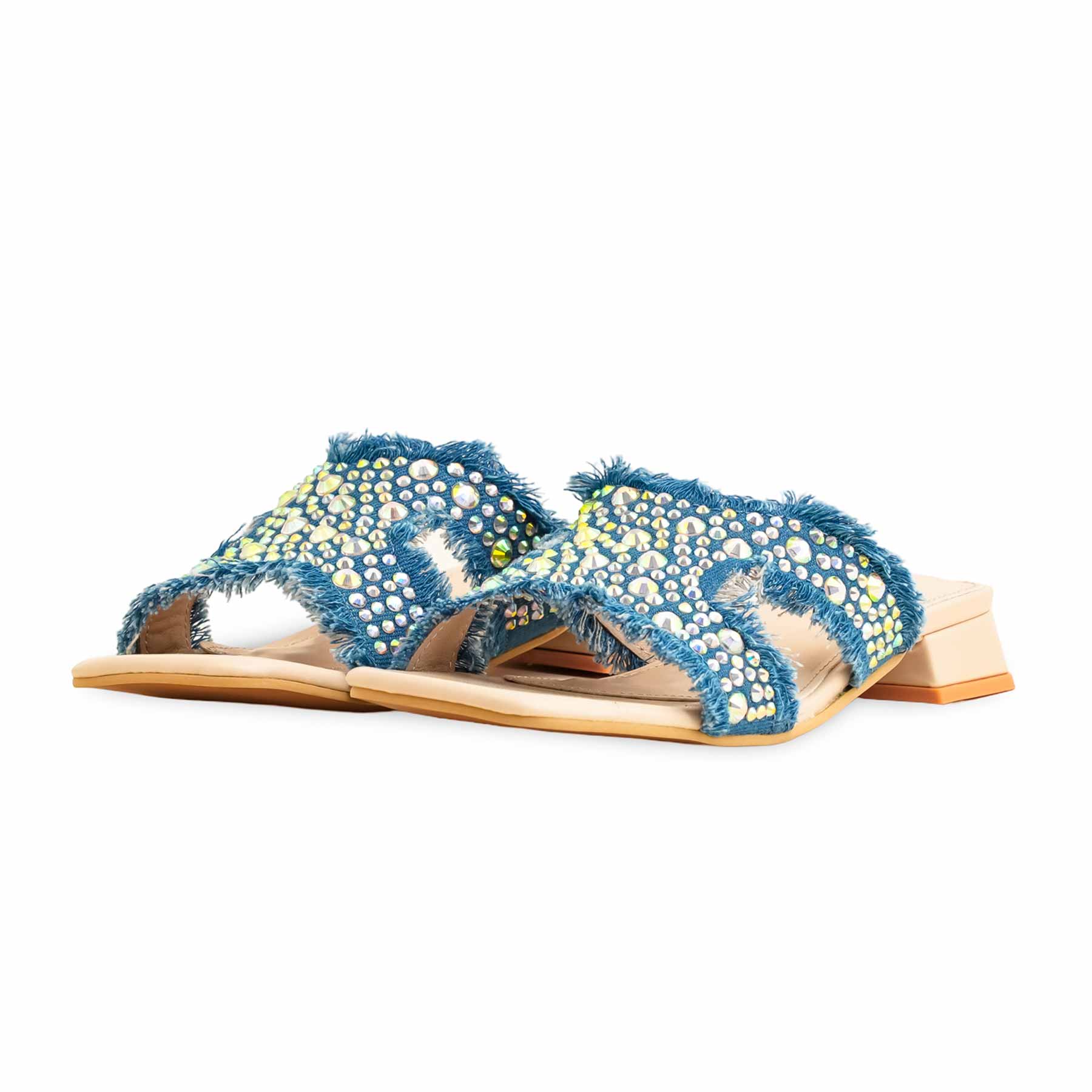 Sky Blue Formal Slipper FR8356 - Image 4