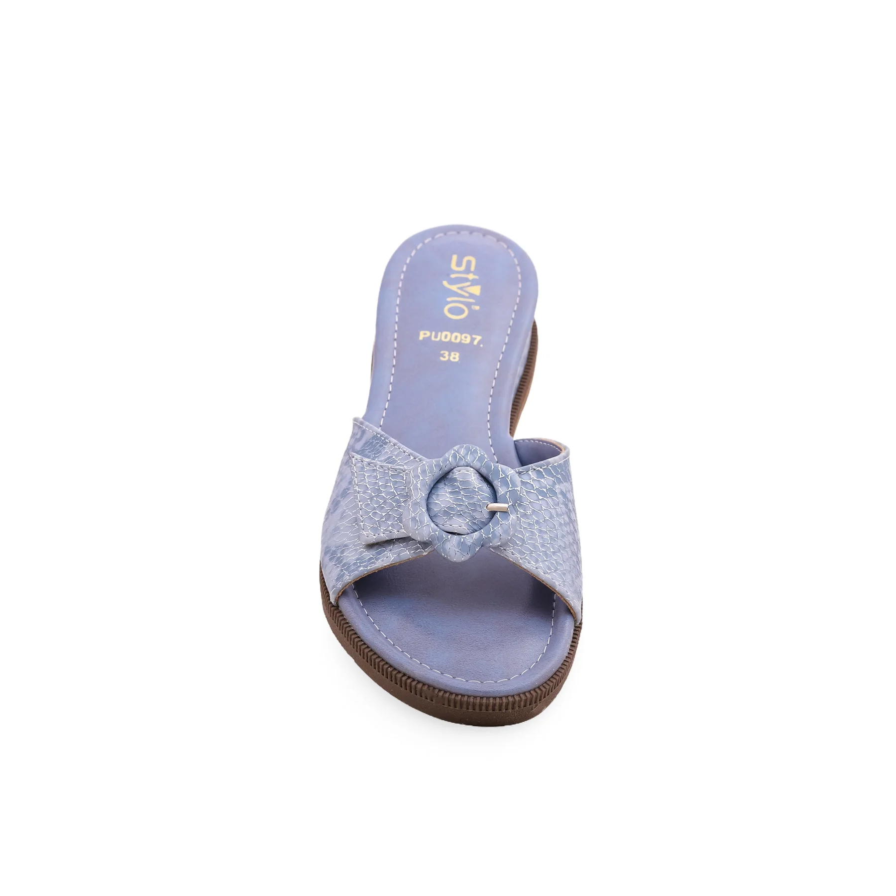 Sky Blue Formal Slipper PU0097 - Image 3