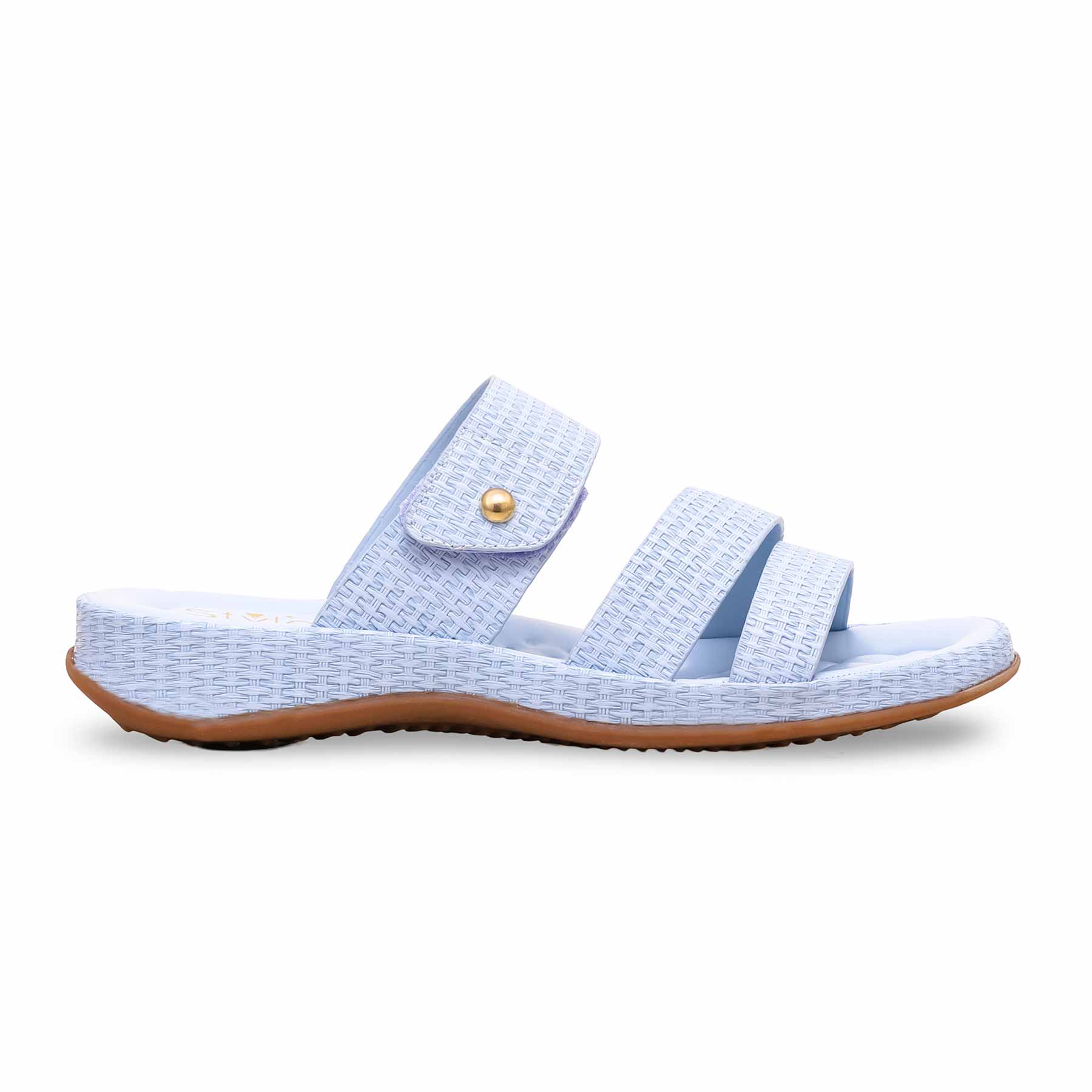 Sky Blue Formal Slipper PU0400 - Image 2