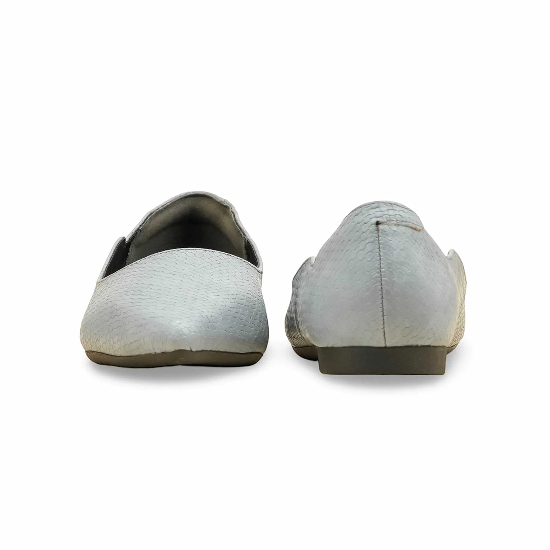 Sky Blue Pumps For Women WN1235 - Image 4