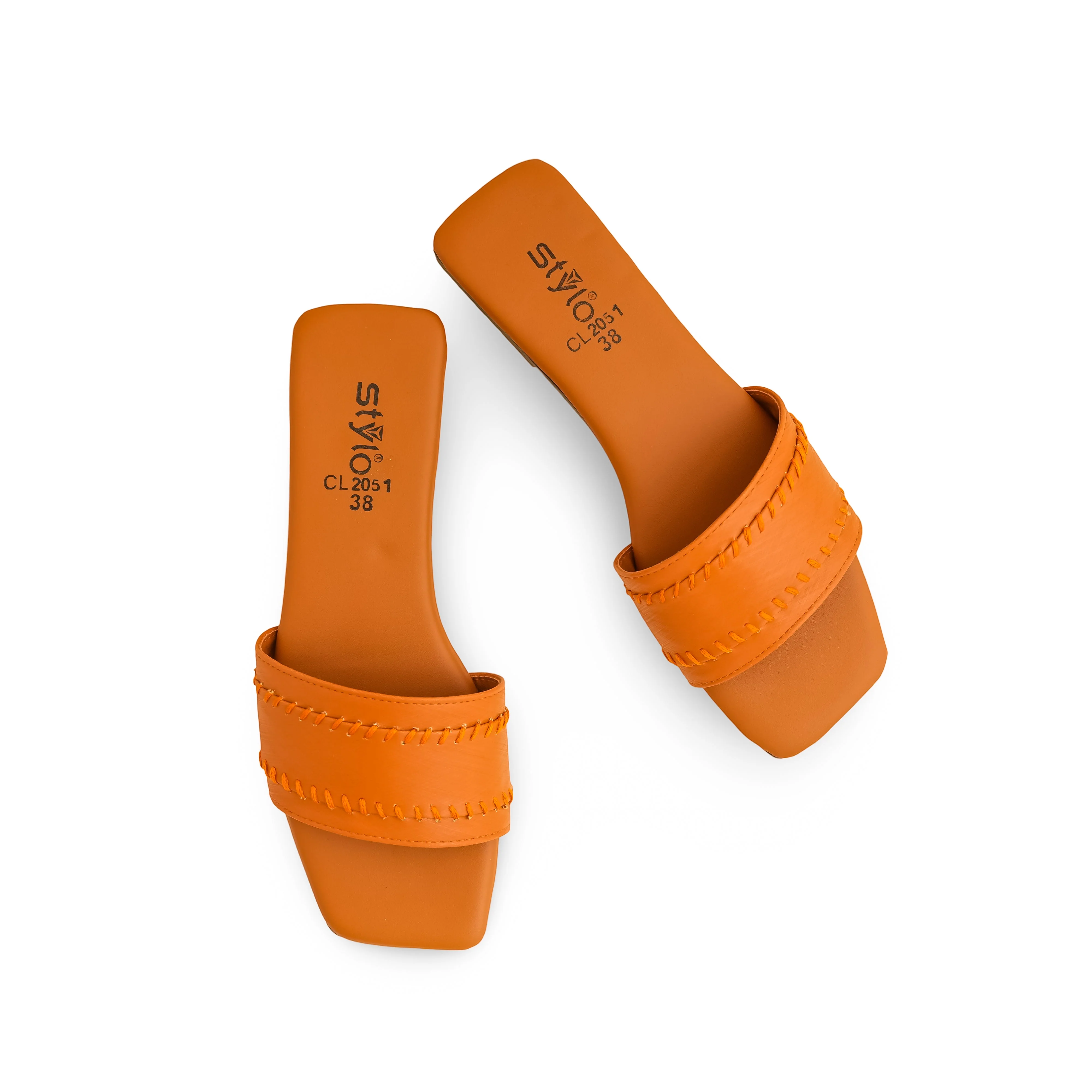 Tan Casual Slipper CL2051 - Image 5