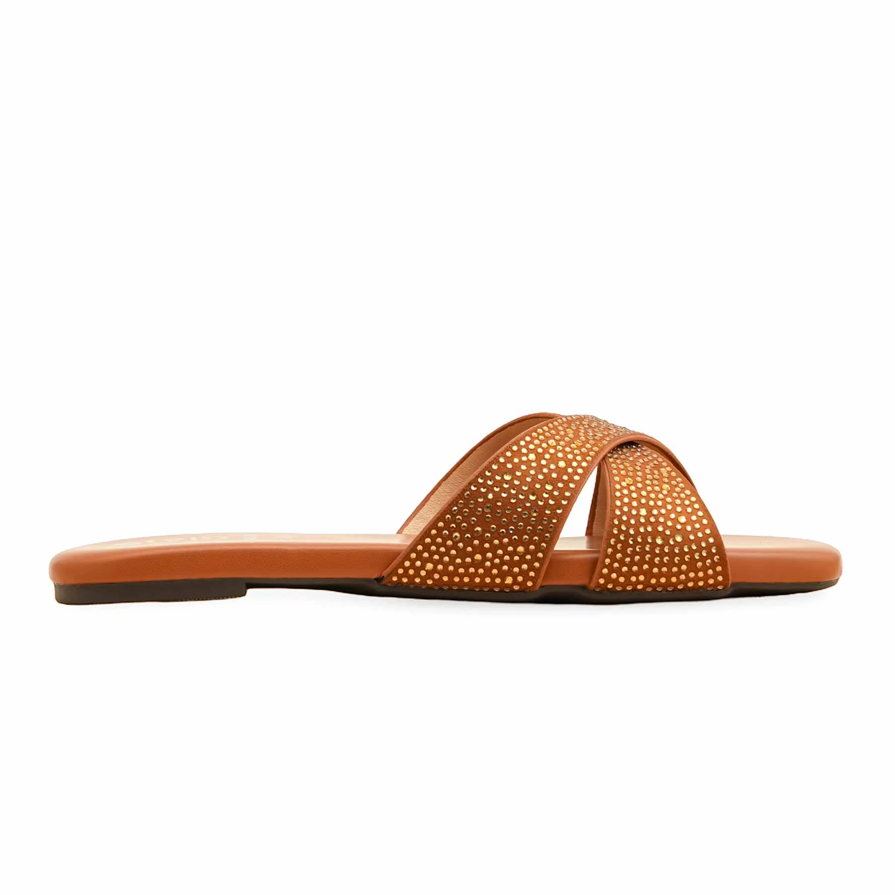 Tan Formal Slipper FR8409 - Image 2