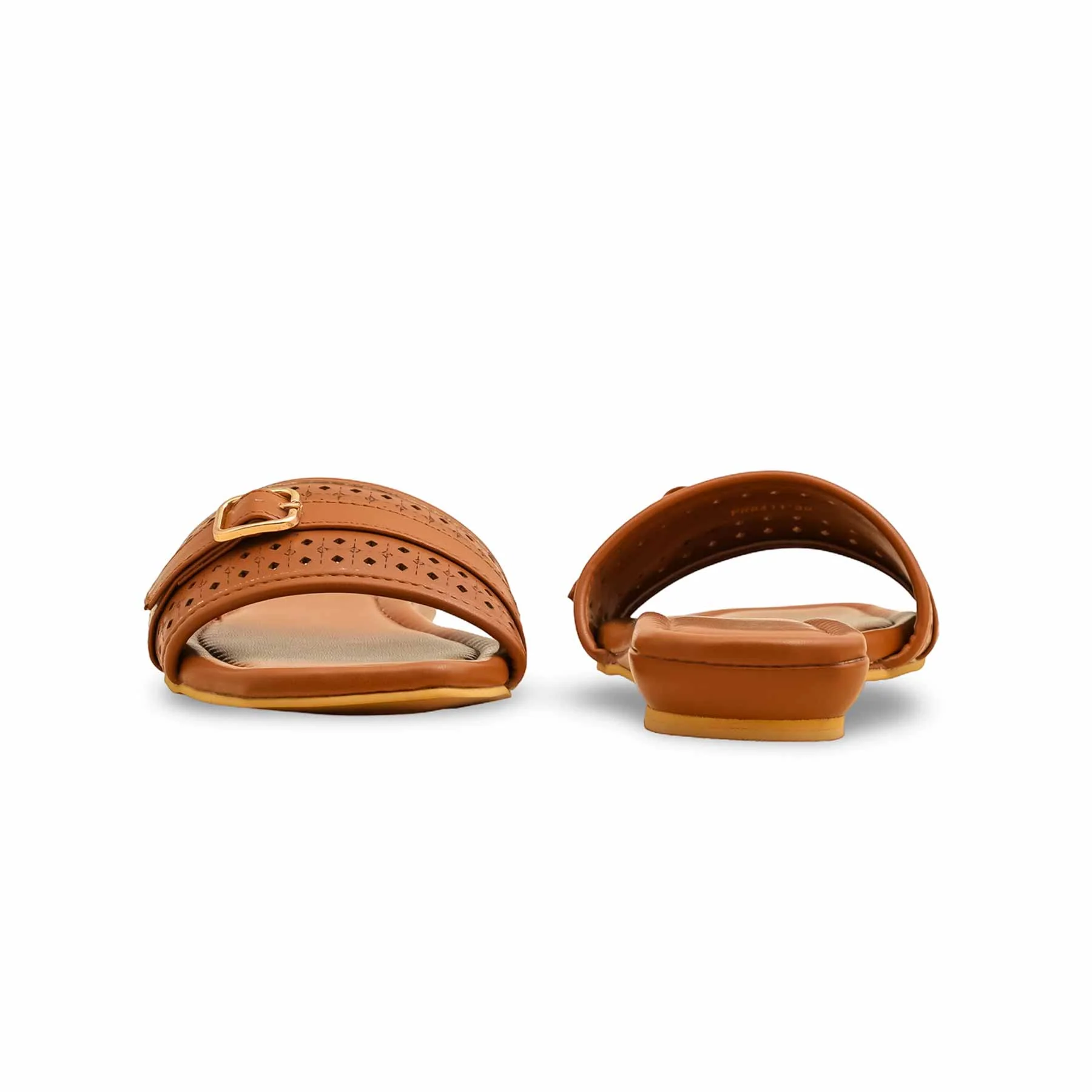 Tan Formal Slipper FR8411 - Image 4