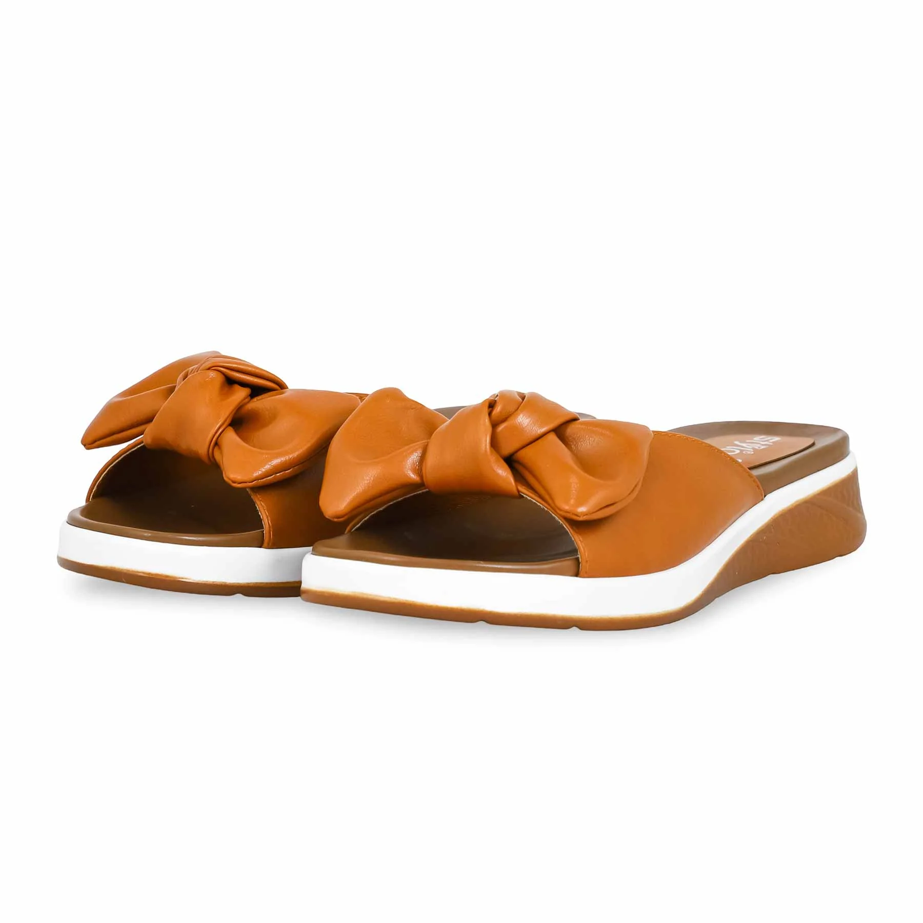 Tan Formal Slipper PU0493 - Image 3