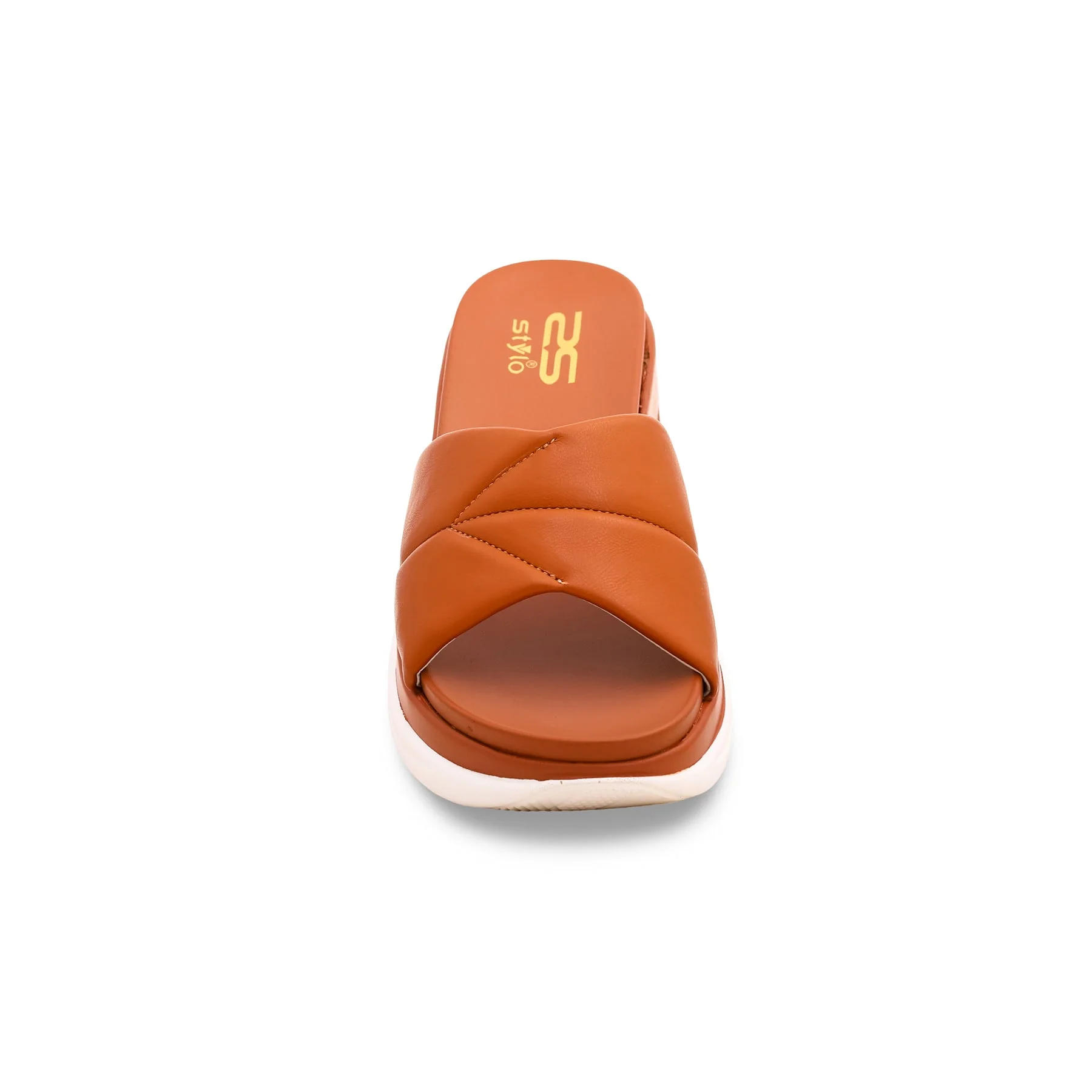 Tan Formal Slipper PU7006 - Image 3