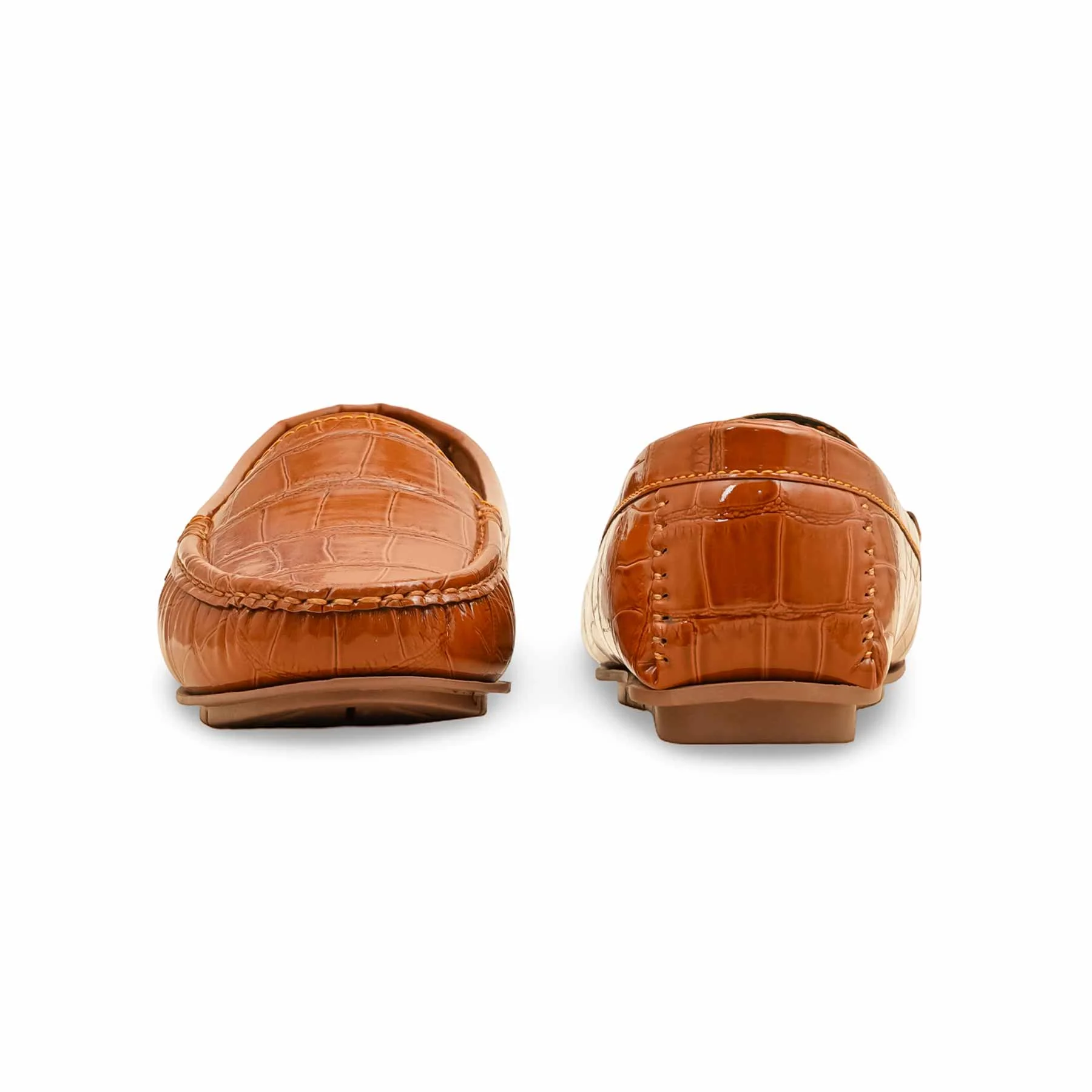 Tan Moccasin For Women WN4507 - Image 4