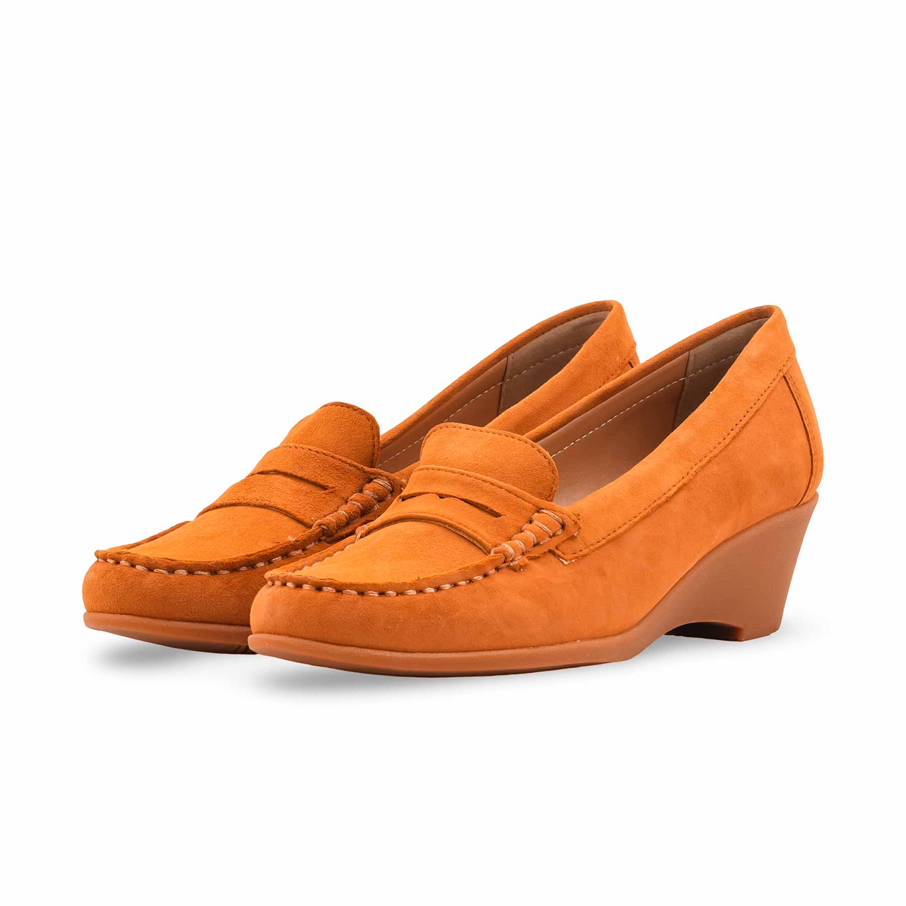 Tan Winter Moccasin For Ladies WN4429 - Image 3