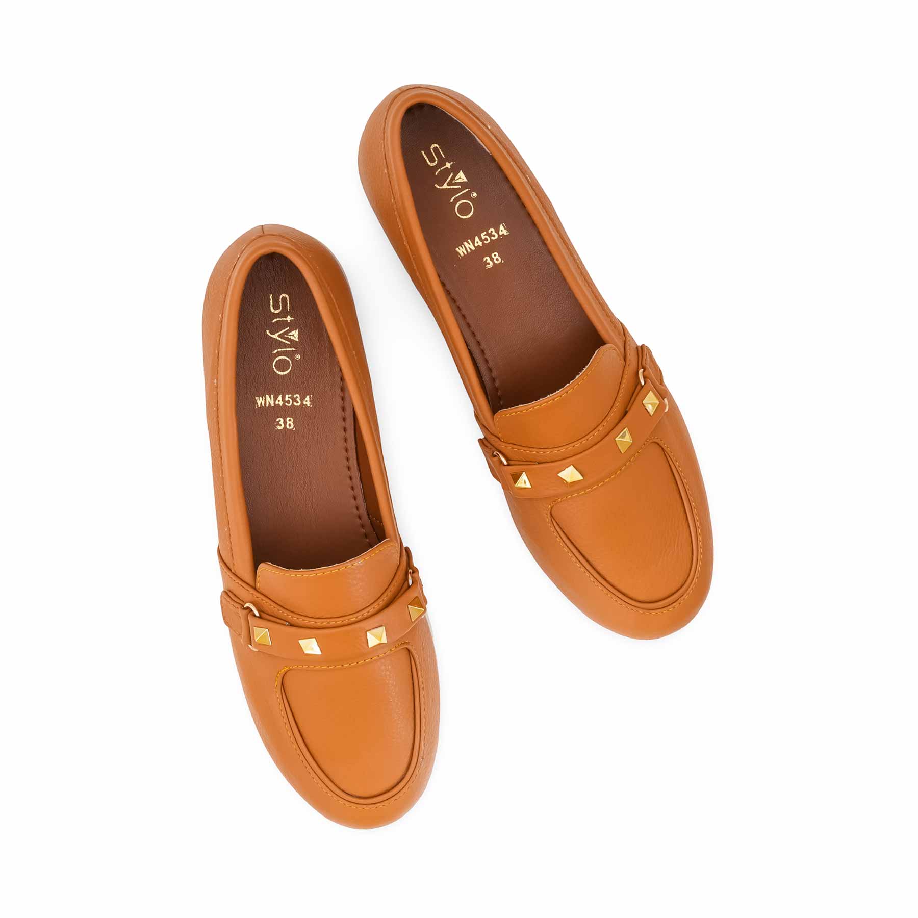 Tan Women Moccasin WN4534 - Image 5