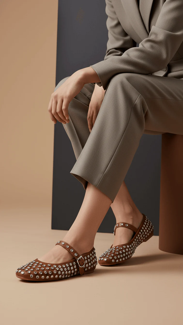 Tan Women Pumps WN1327