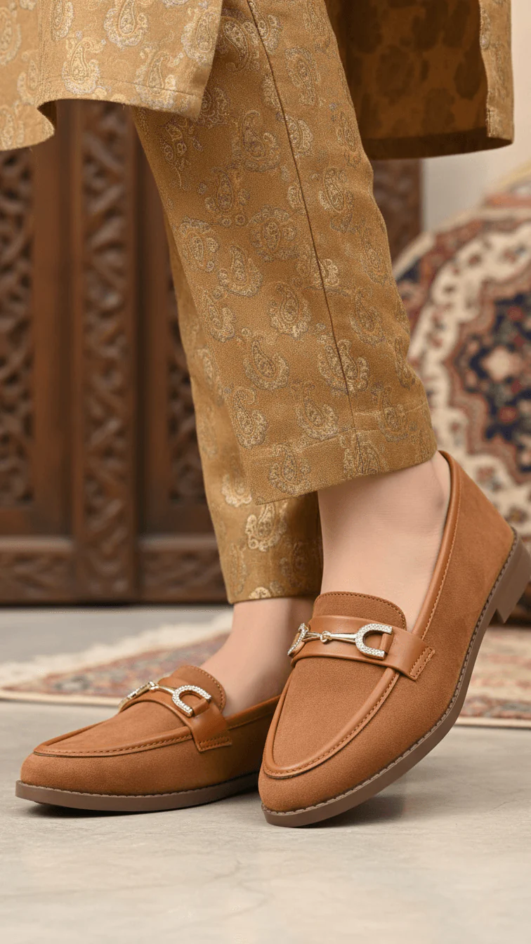 Tan Women Pumps WN1334 - Image 2