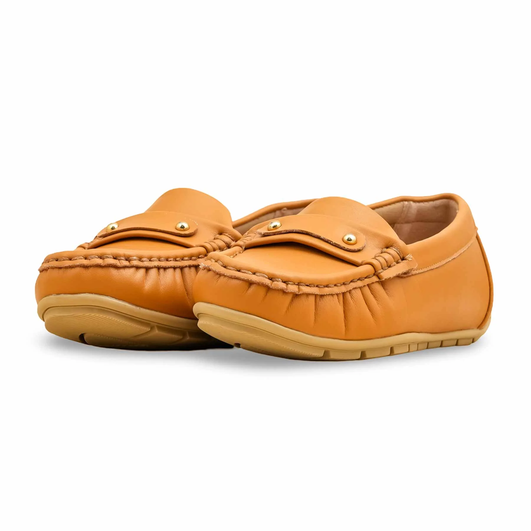 Tan Women Pumps WN4542 - Image 4