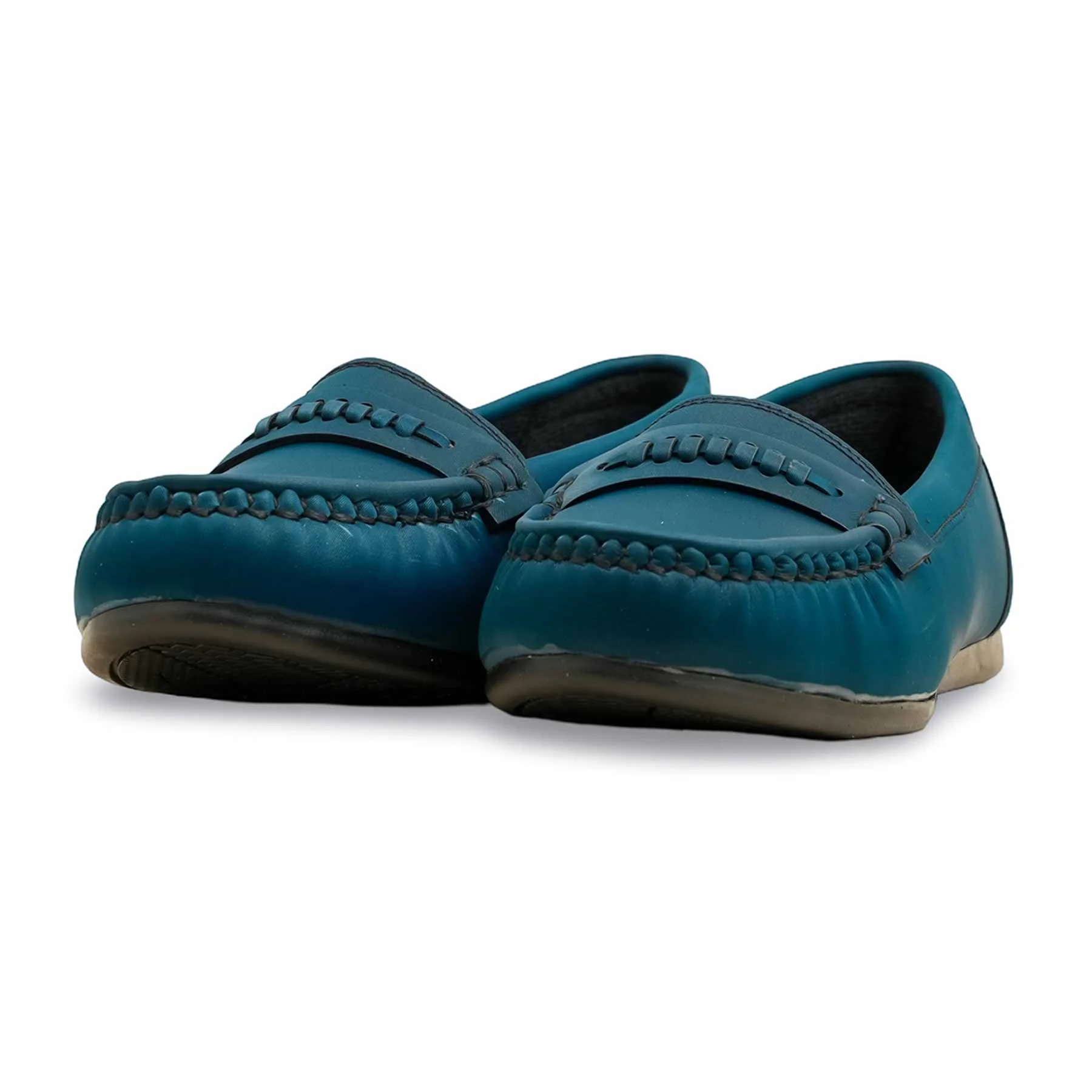 Teal Blue Moccasin WN4501 - Image 3
