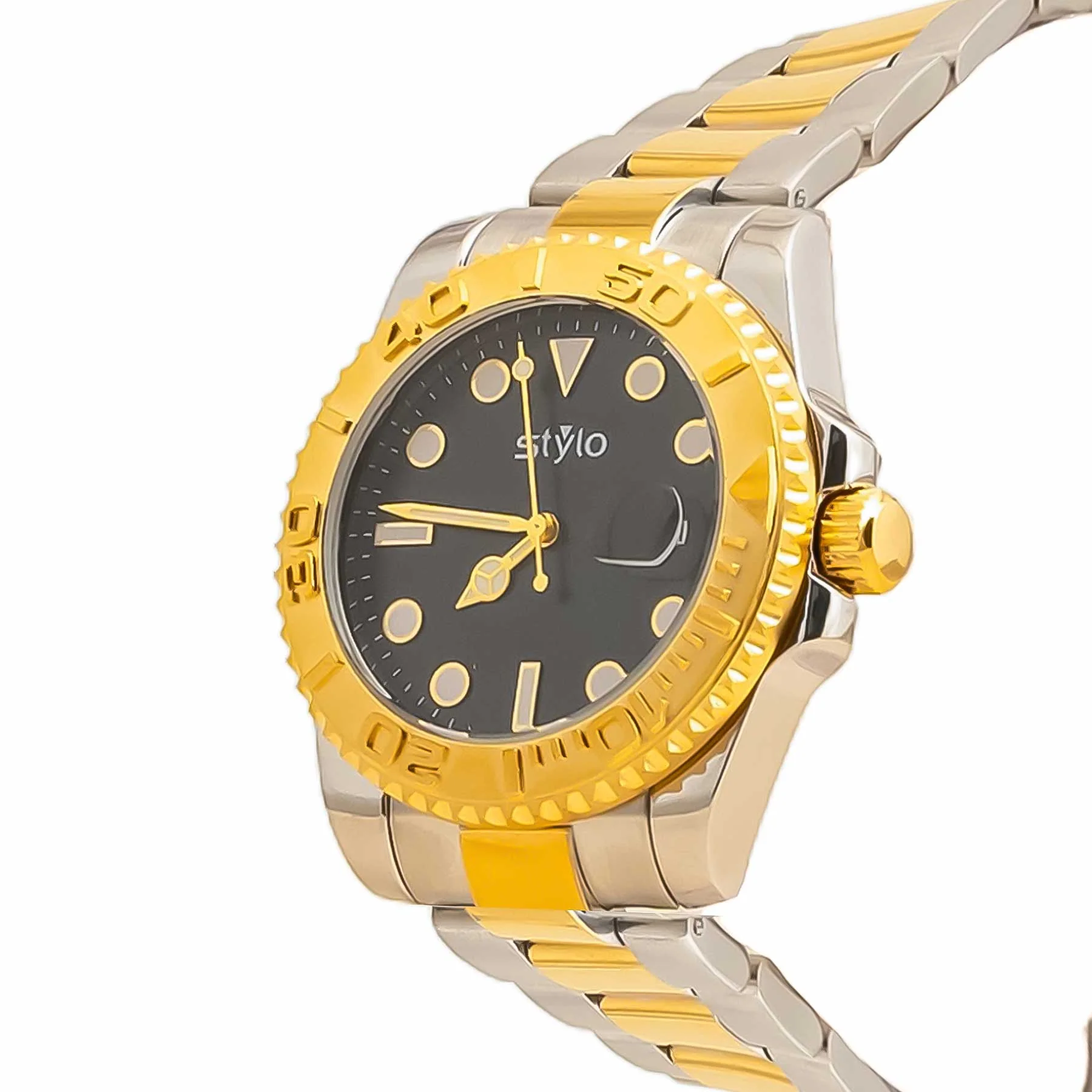 Two Tone Gents Watch J33975 - Image 3