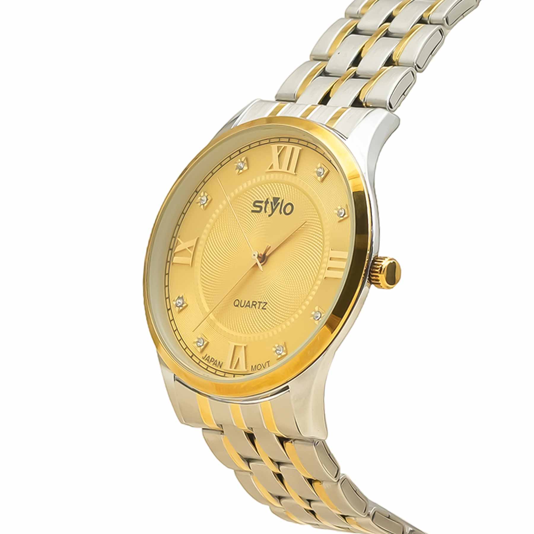 Two Tone Gents Watch J34102 - Image 3