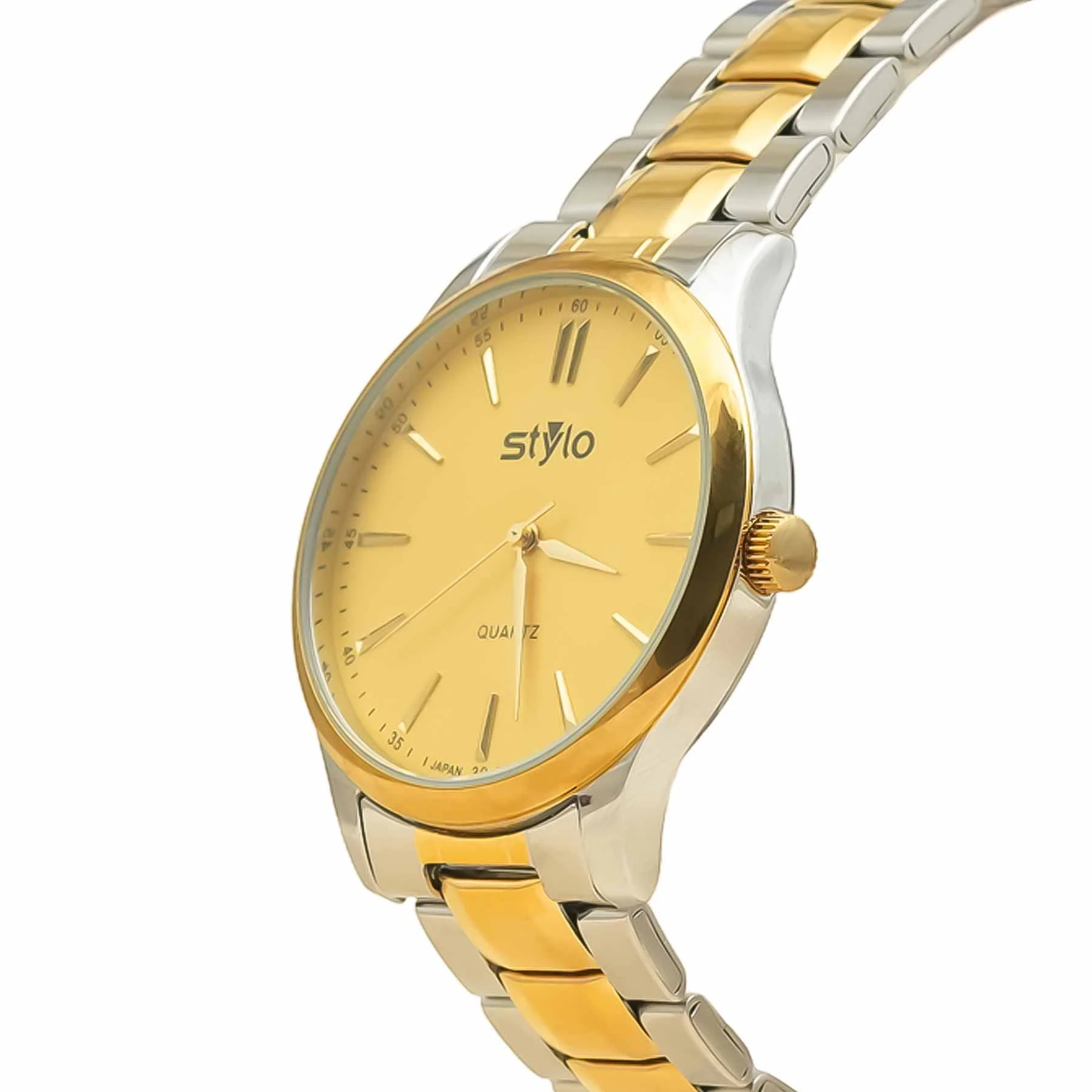 Two Tone Gents Watch J34105 - Image 3