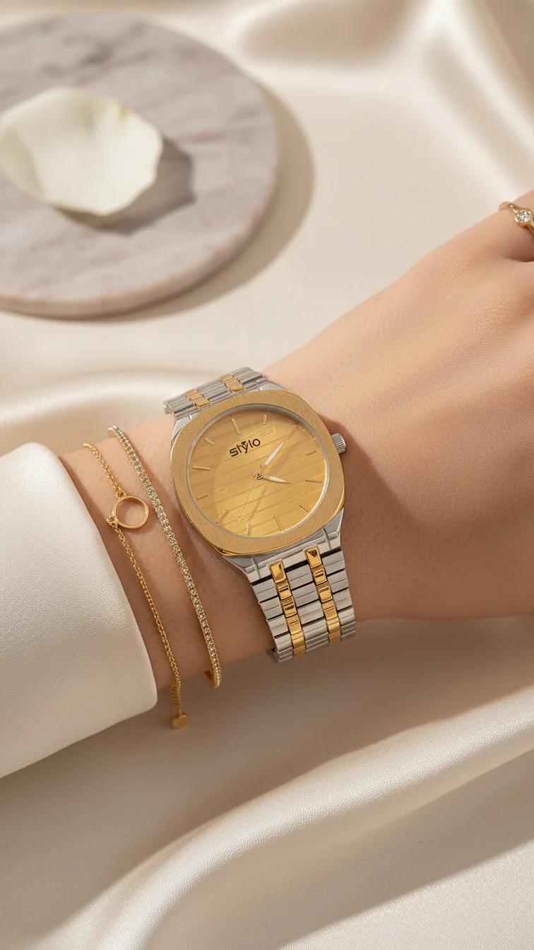Two Tone Ladies Watch J34025