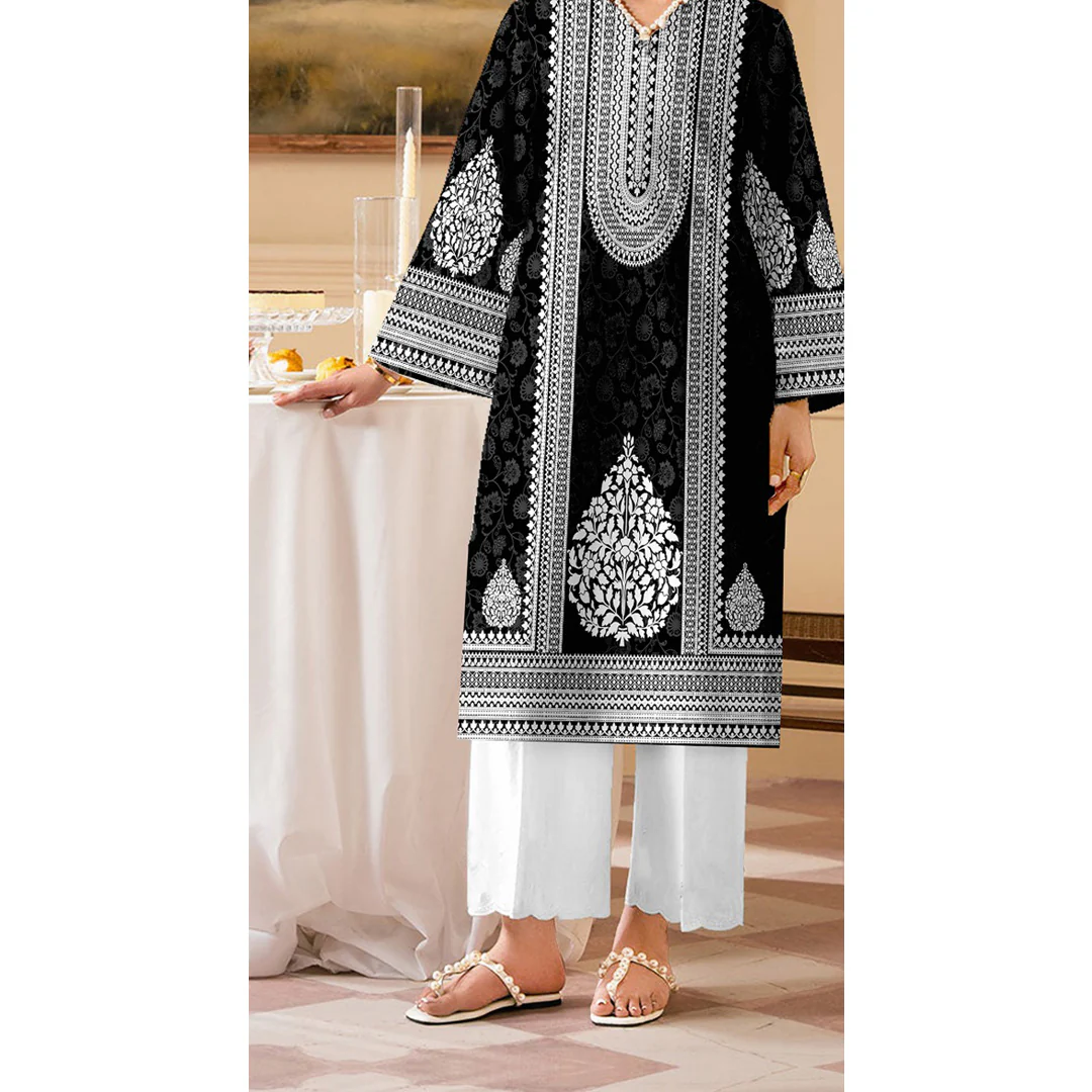 Unstitched Printed Shirt UW5068 - Image 2