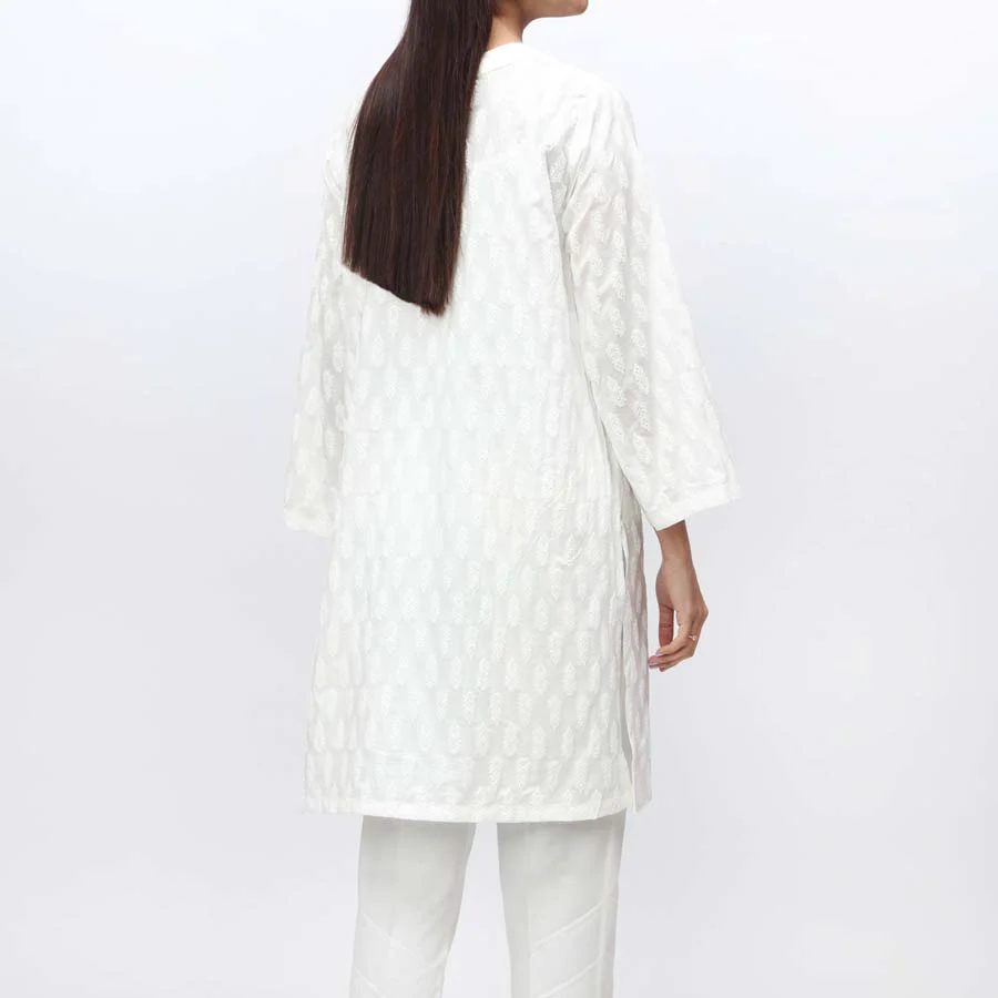 1PC- Puff Printed Cambric Shirt PS4000 - Image 3