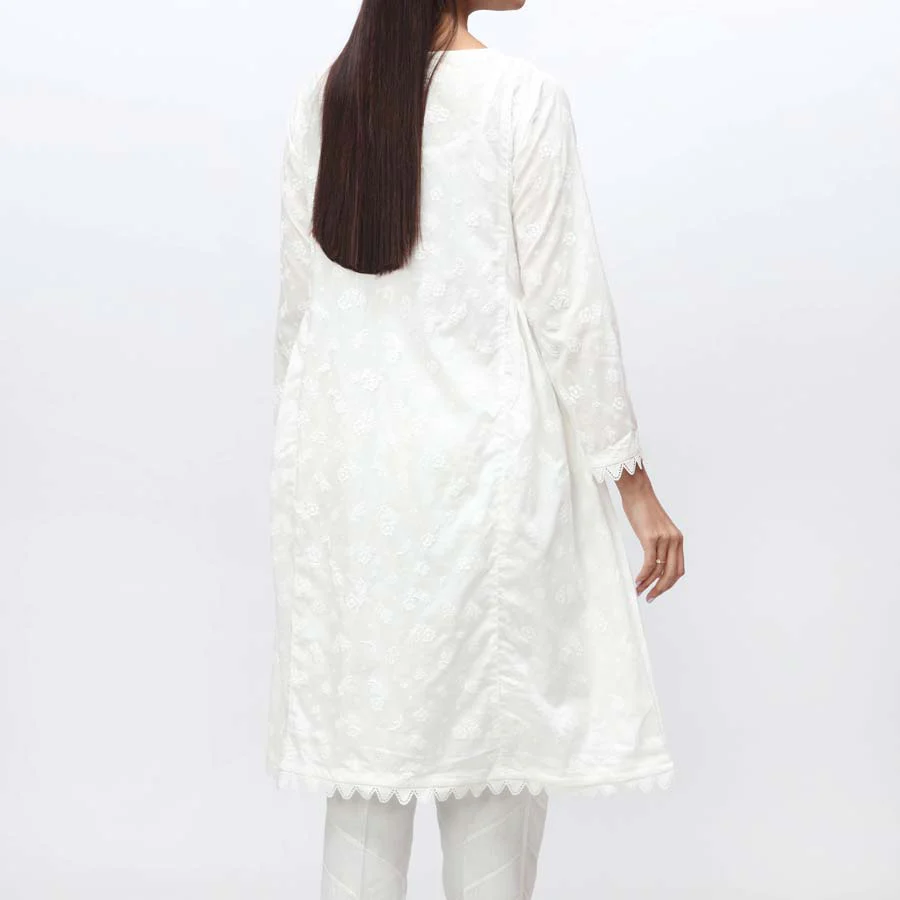 1PC- Puff Printed Cambric Shirt PS4009 - Image 3