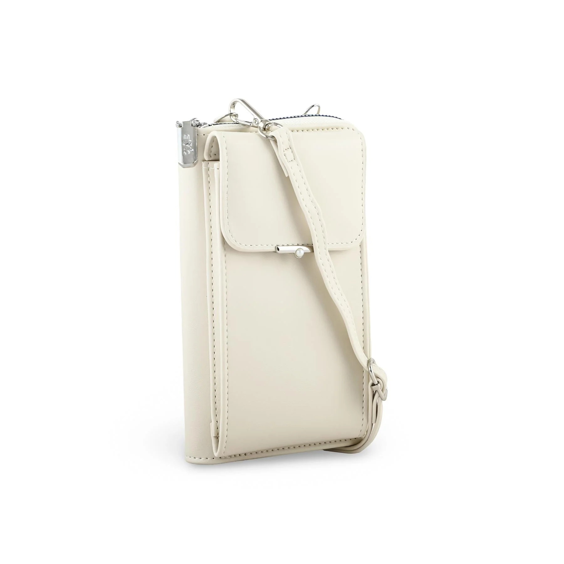 White Casual Pouch For Women P97620 - Image 2