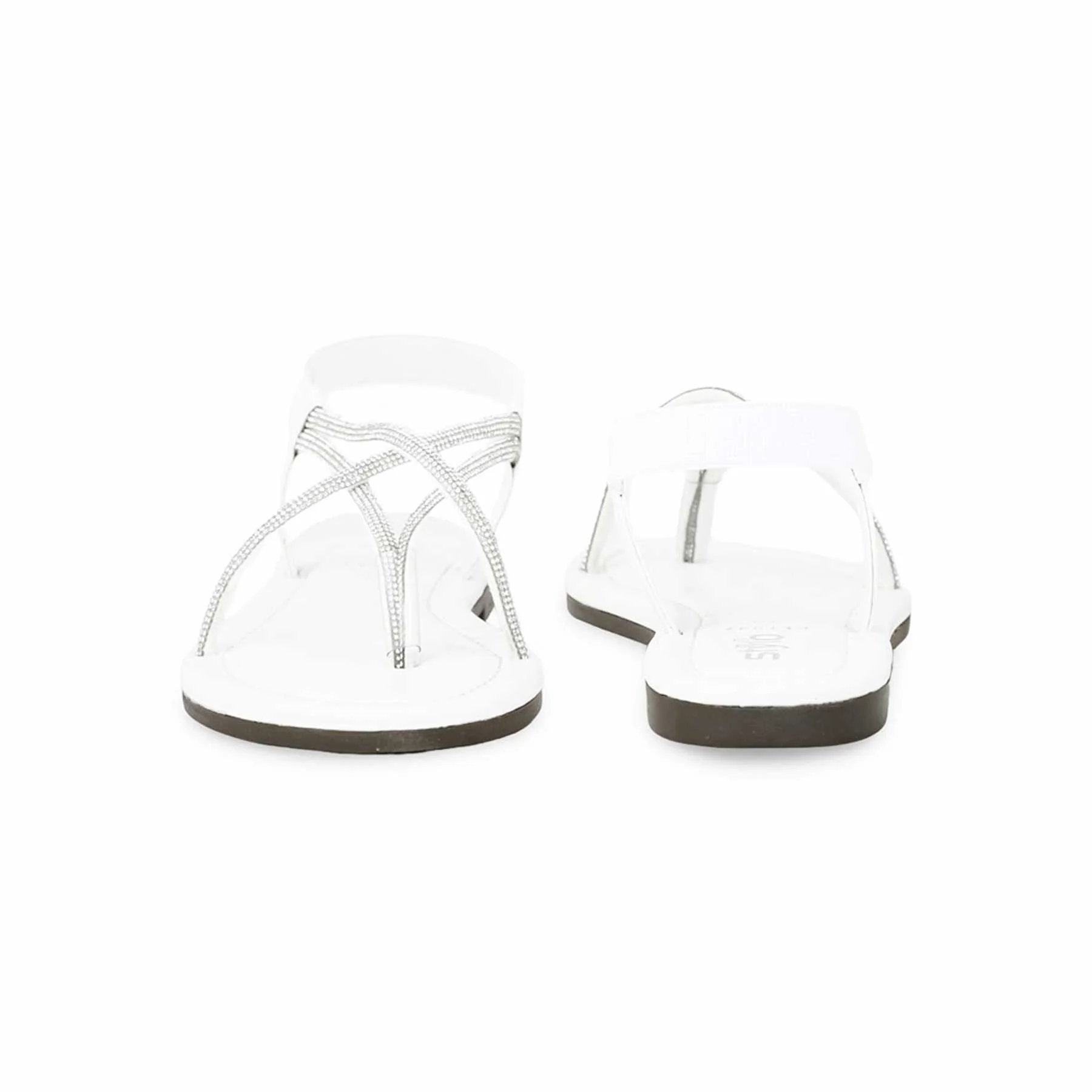 White Casual Sandal CL1947 - Image 4
