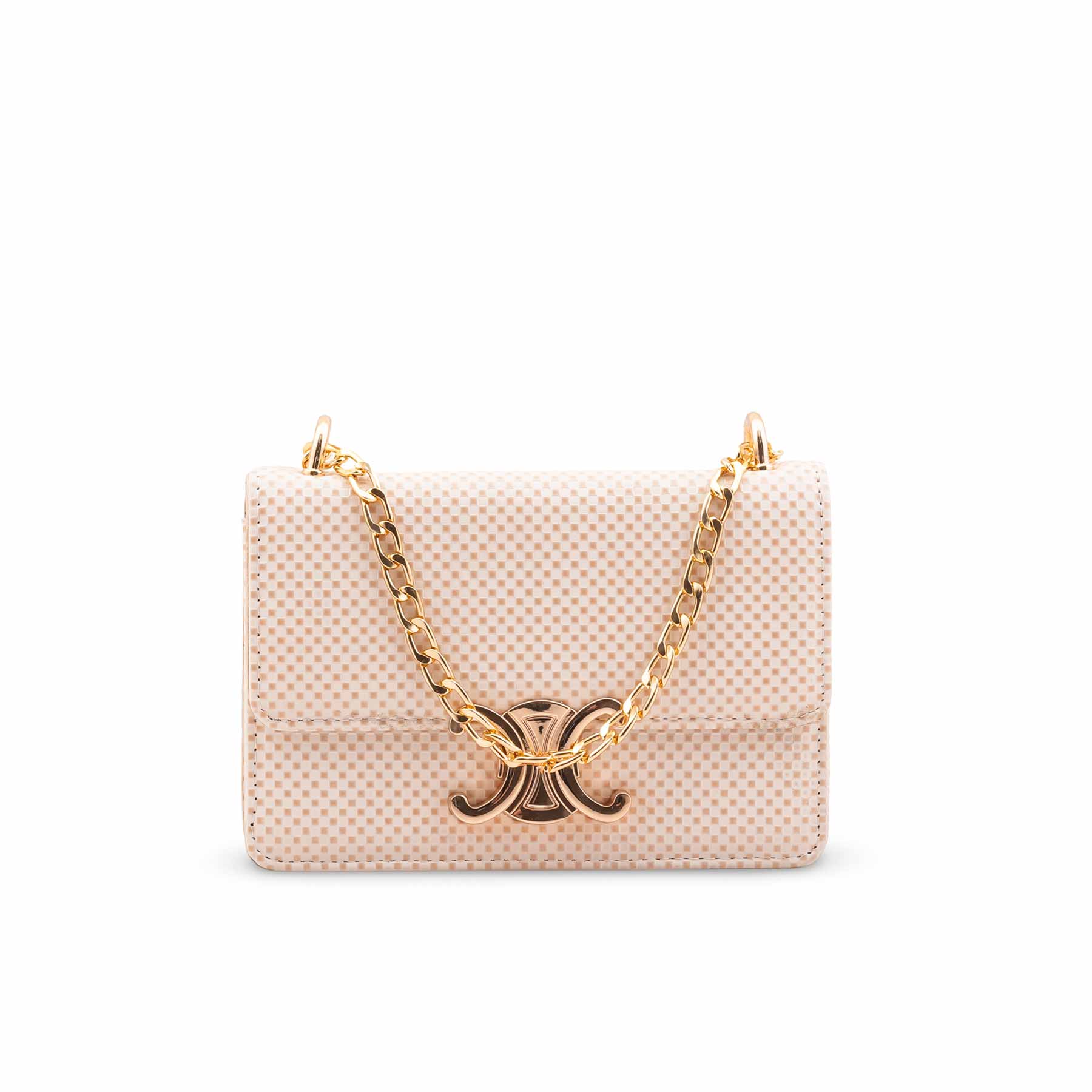 White Casual Shoulder Bag For Ladies P55743 - Image 2