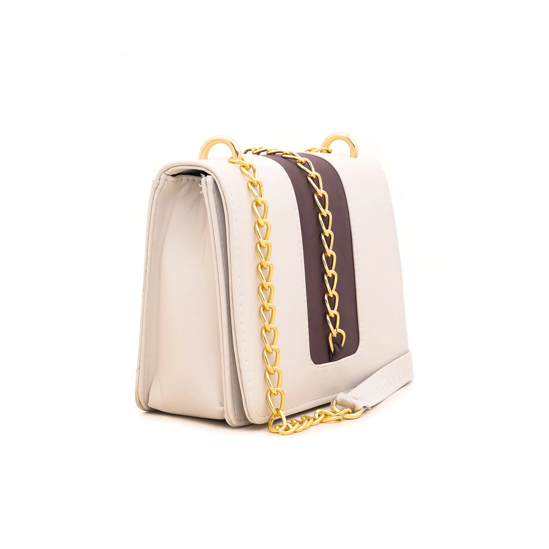 White Casual Shoulder Bag P54316 - Image 2