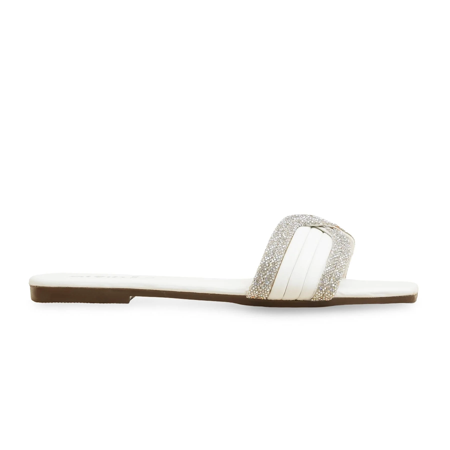 White Casual Slipper CL2093 - Image 2