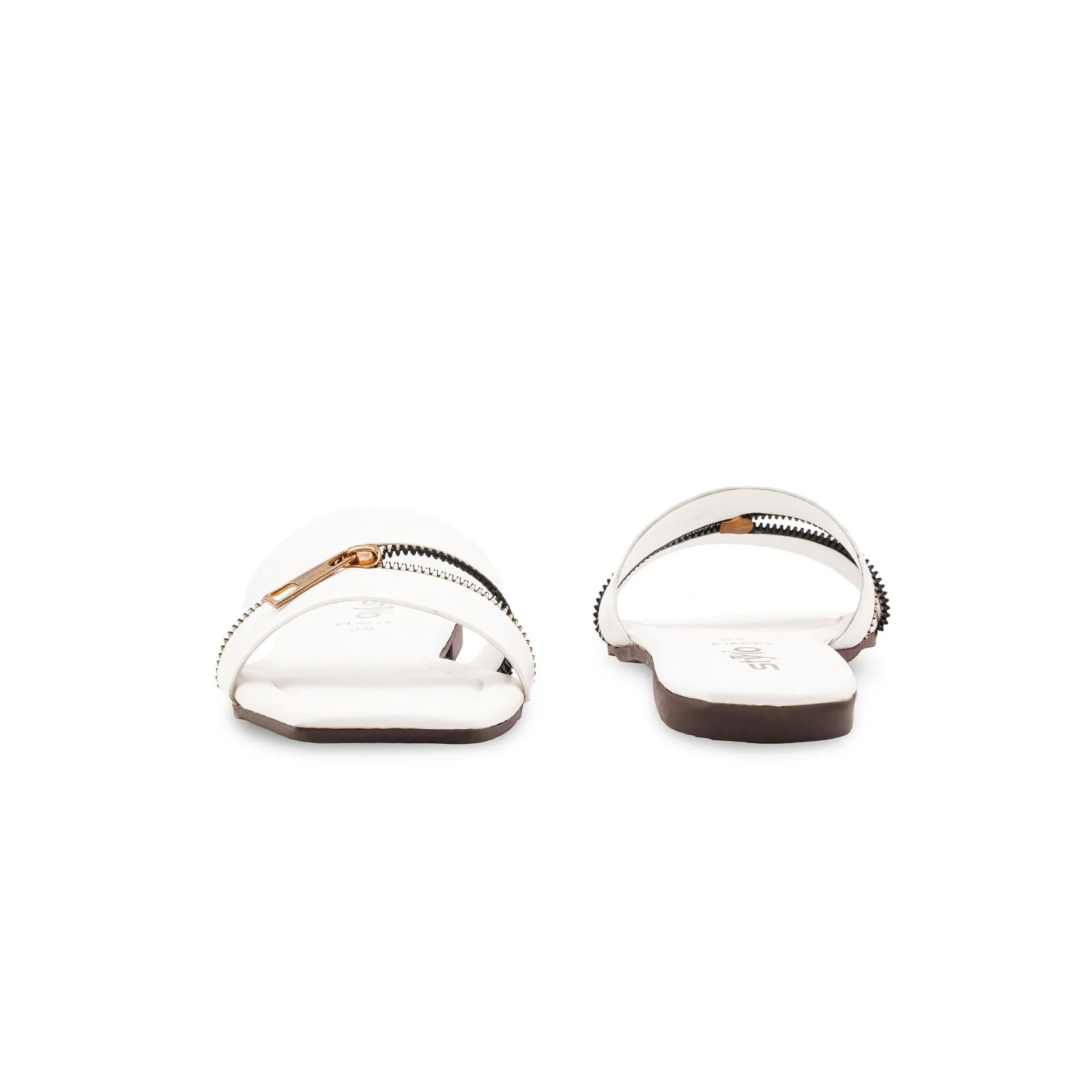 White Casual Slipper For Women CL2254 - Image 4