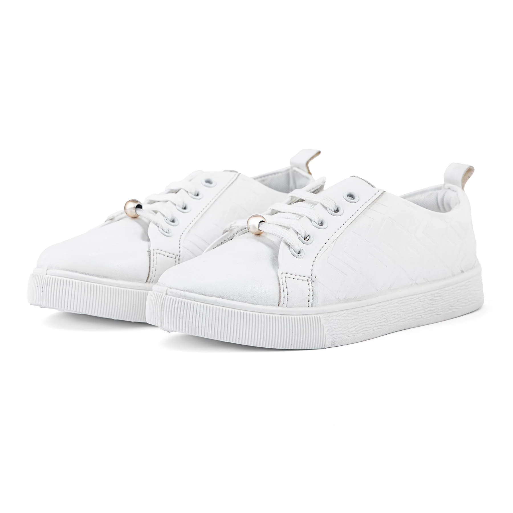 White Casual Sneaker AT7332 - Image 3