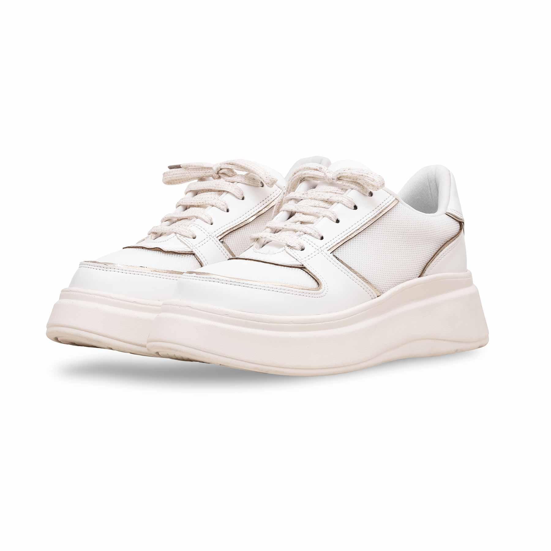 White Casual Sneaker AT7367 - Image 3