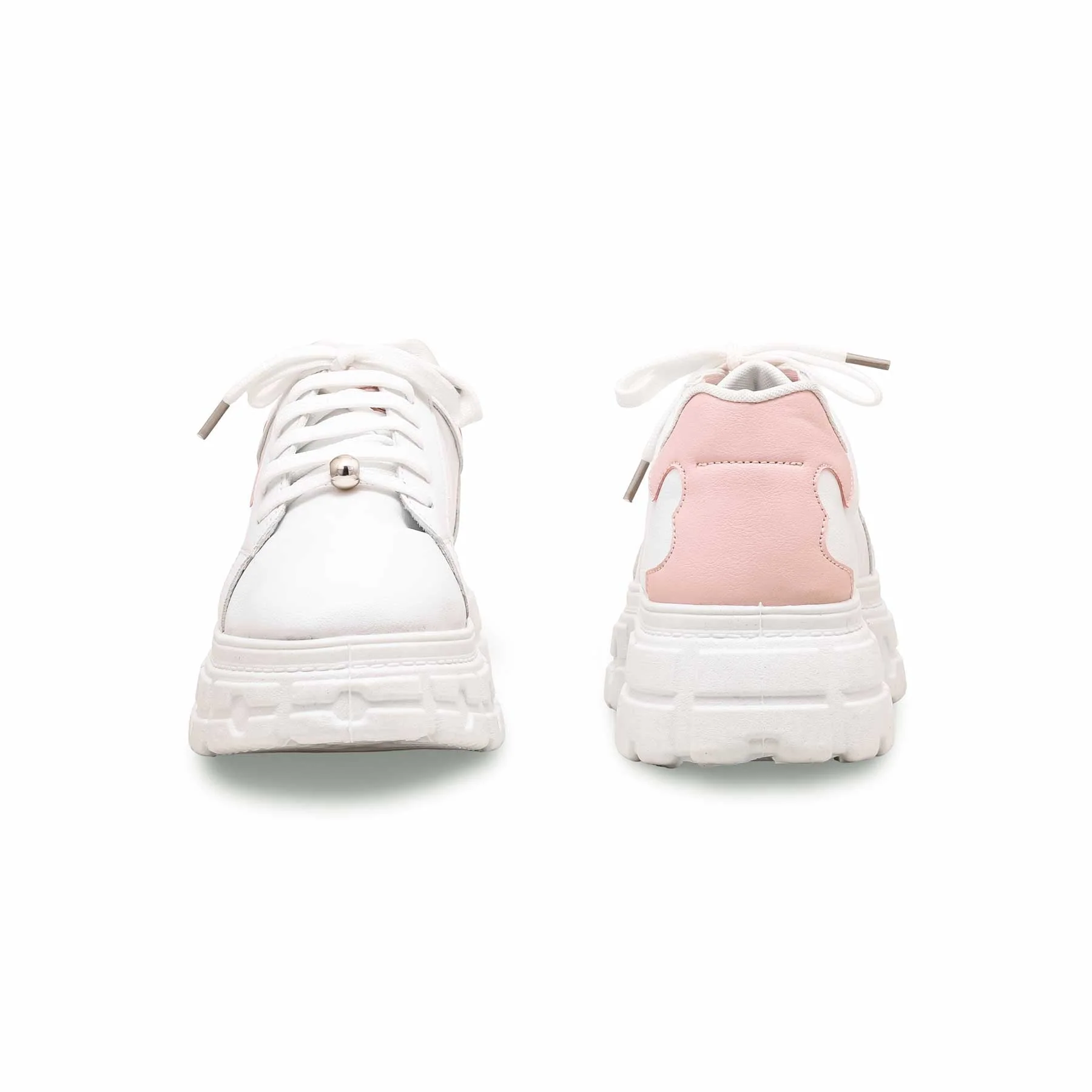 White Casual Sneaker AT7375 - Image 4