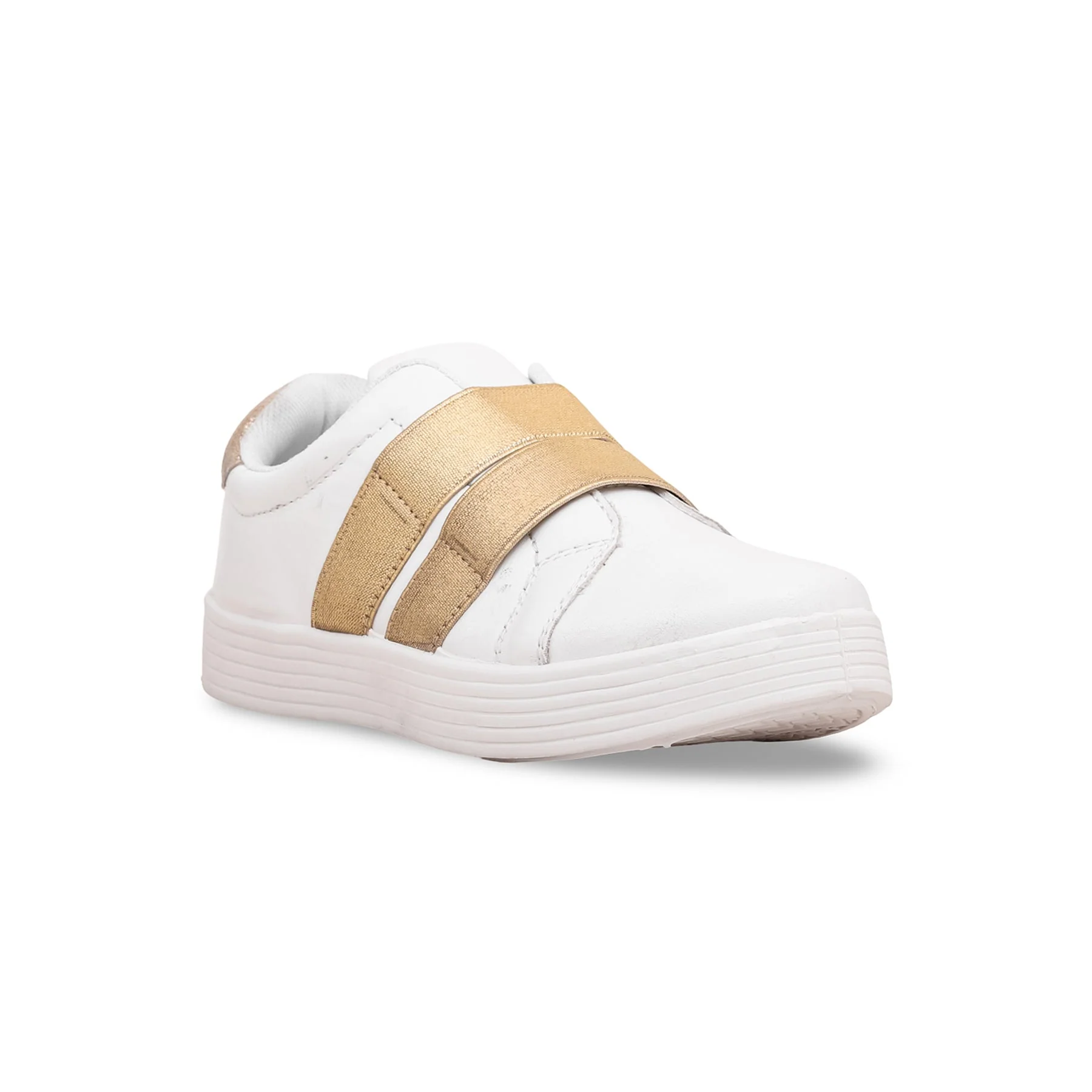White Casual Sneaker AT9083 - Image 2