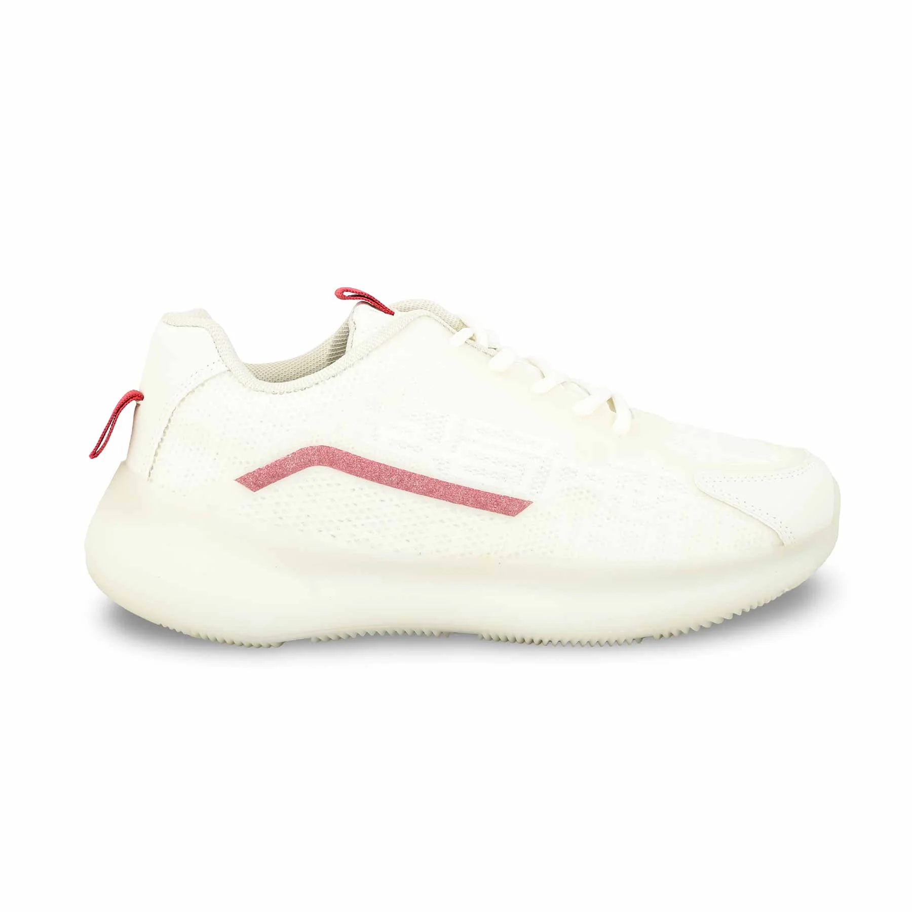 White Casual Sneaker For Women AT7347 - Image 2