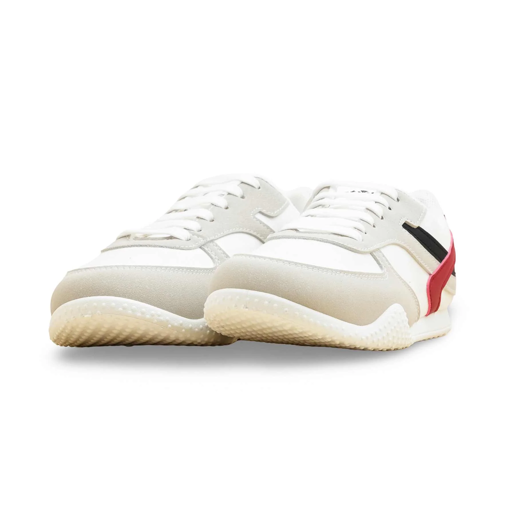 White Casual Sneaker For Women AT7455 - Image 3