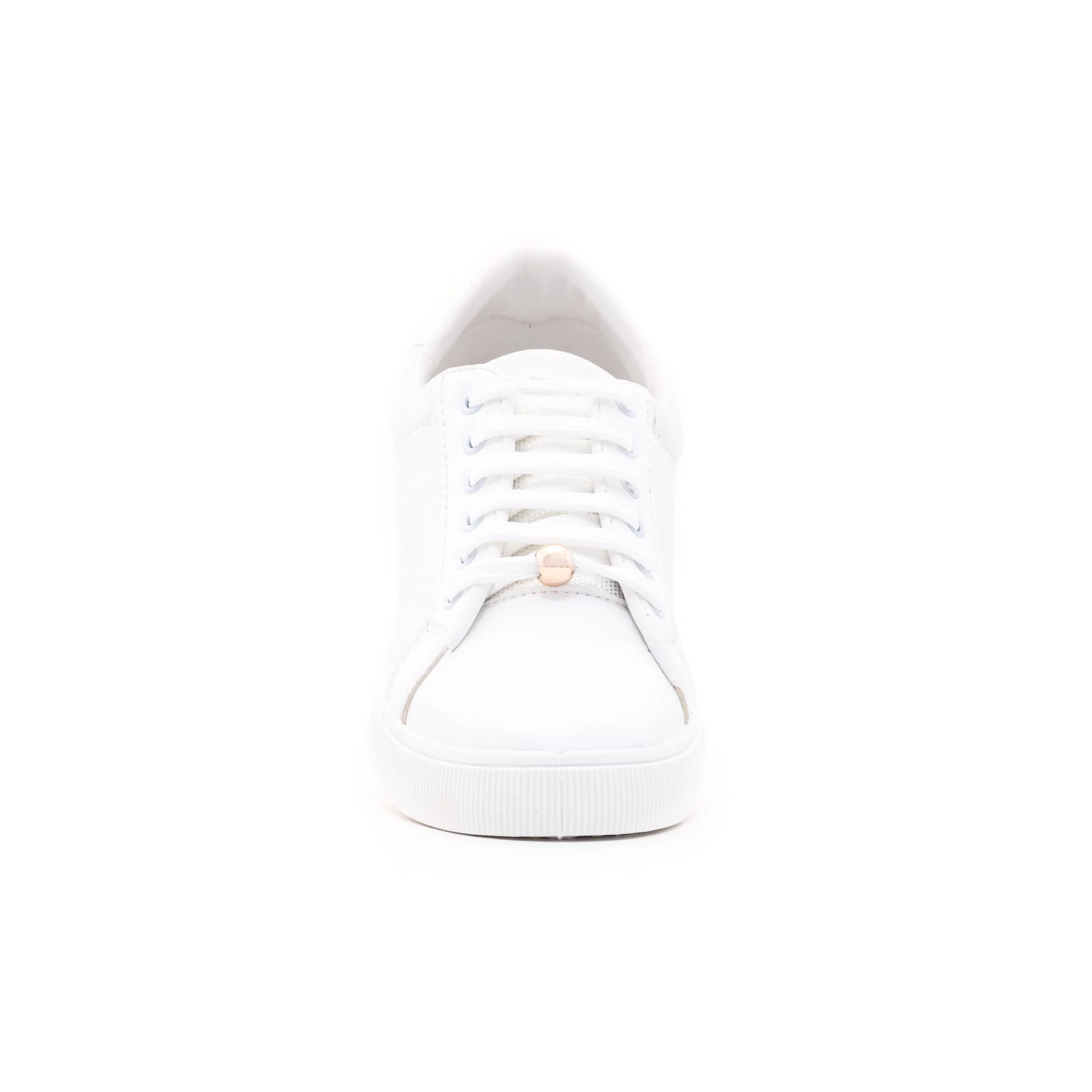 White Casual Sneakers AT7108 - Image 3