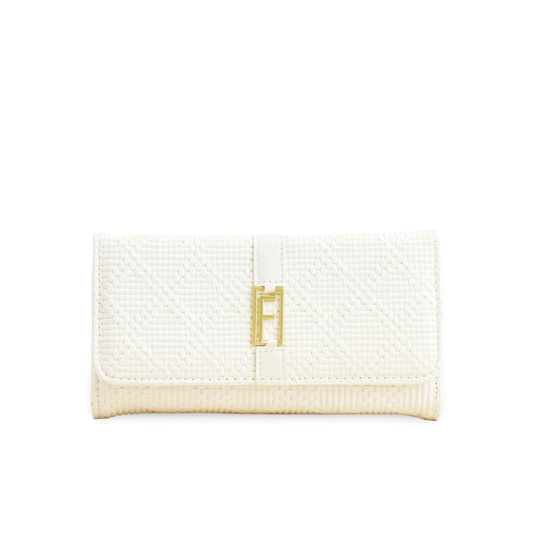 White Casual Wallet For Ladies P70969 - Image 2