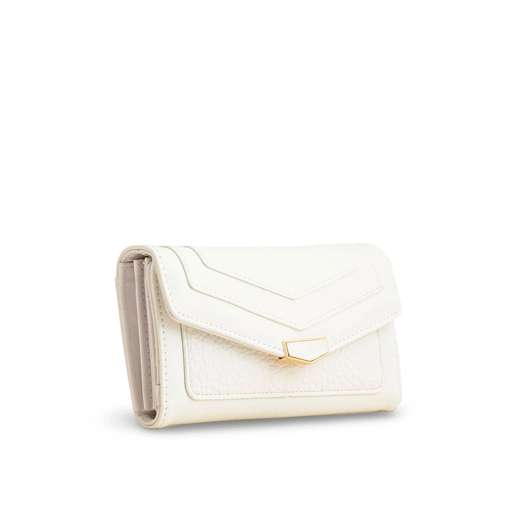 White Casual Wallet For Women P70980 - Image 3