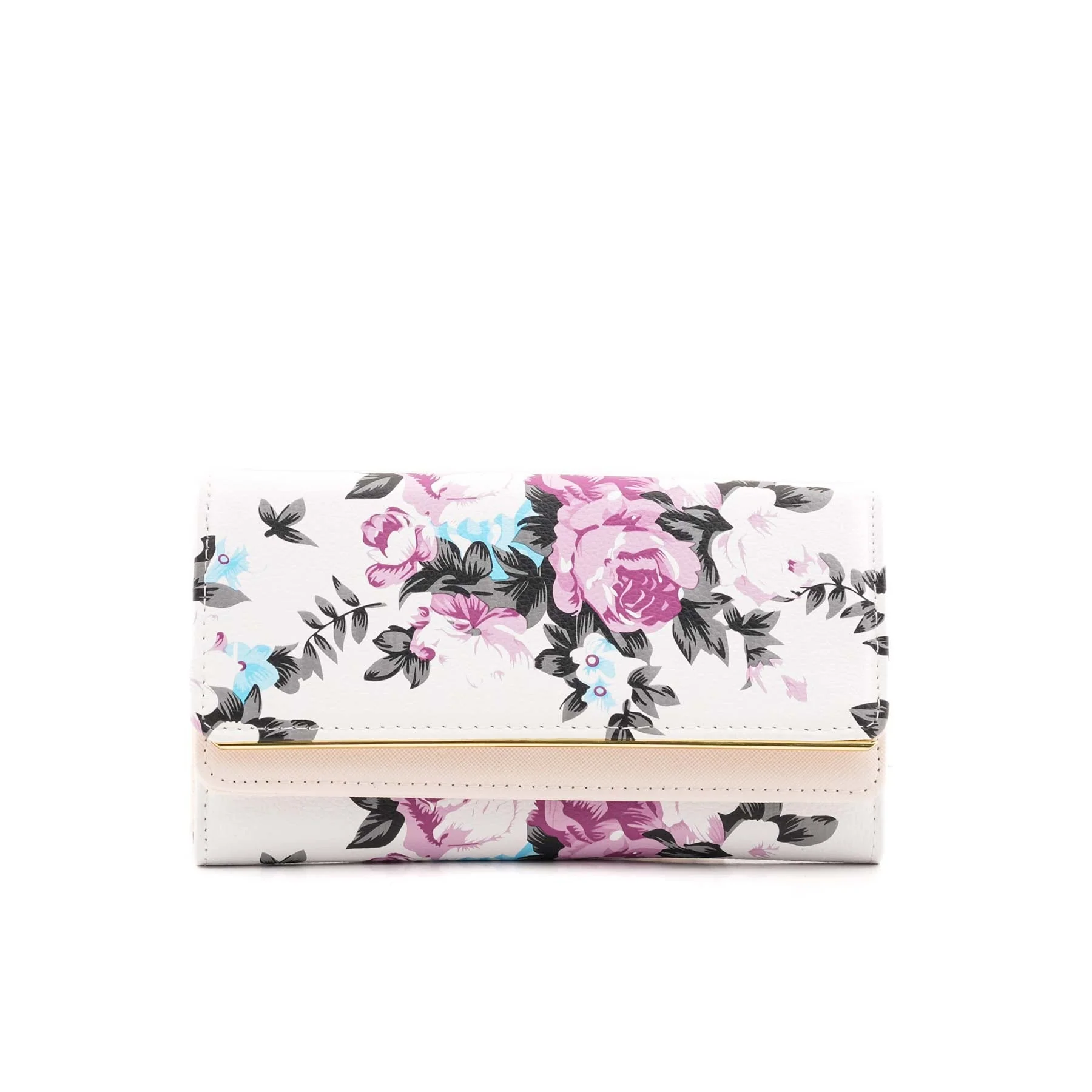 White Casual Wallet For Women P71140 - Image 2