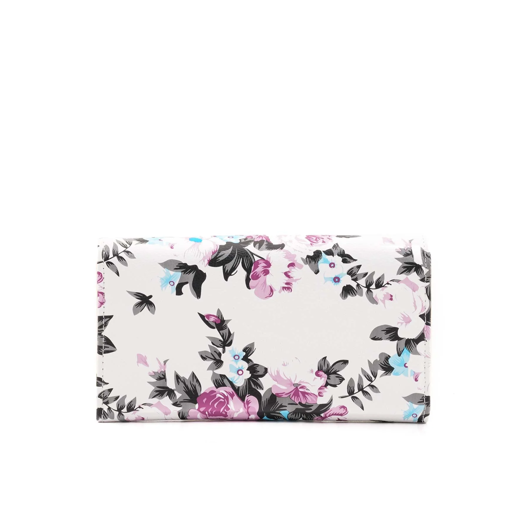 White Casual Wallet For Women P71140 - Image 4