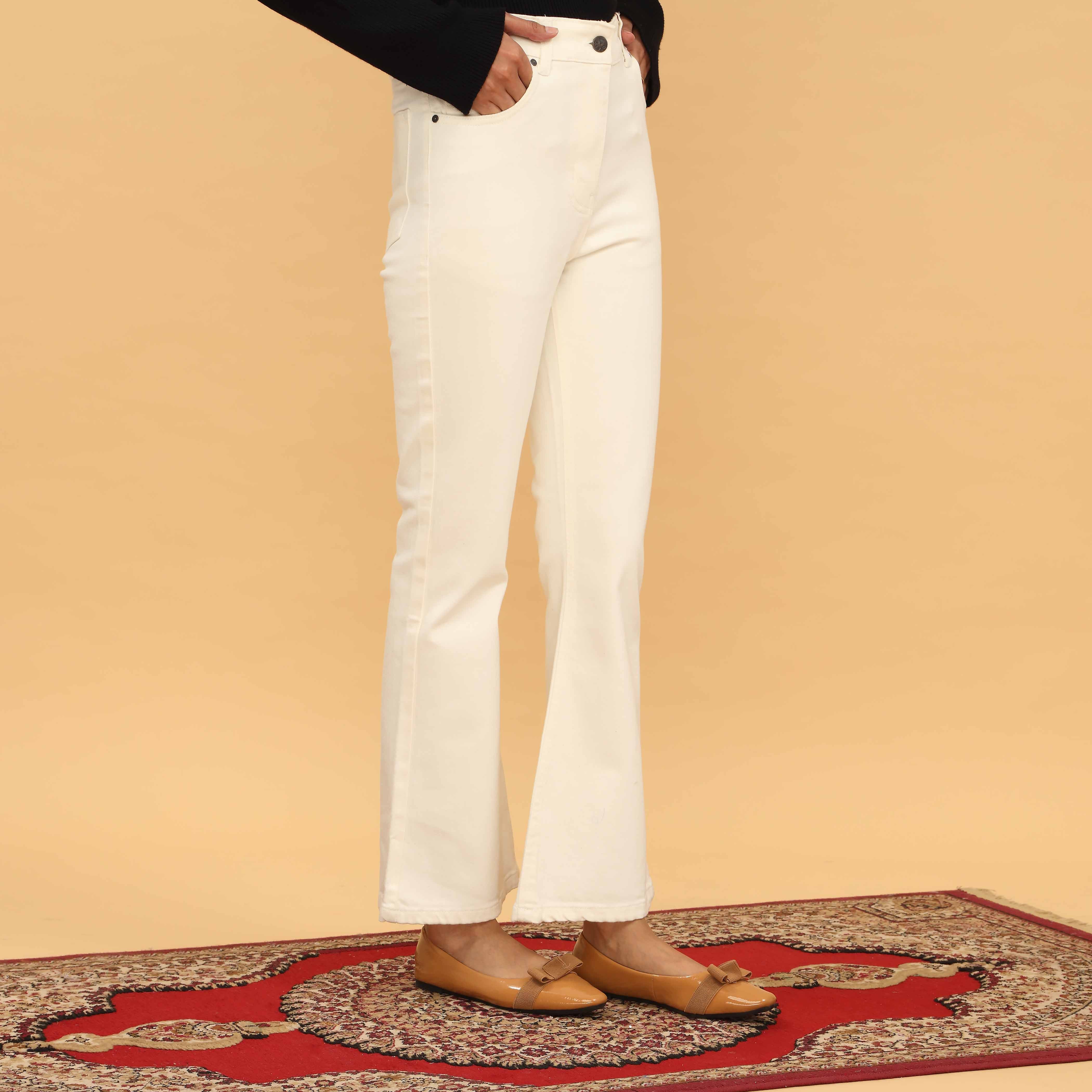 White Denim Pant PP5023 - Image 3