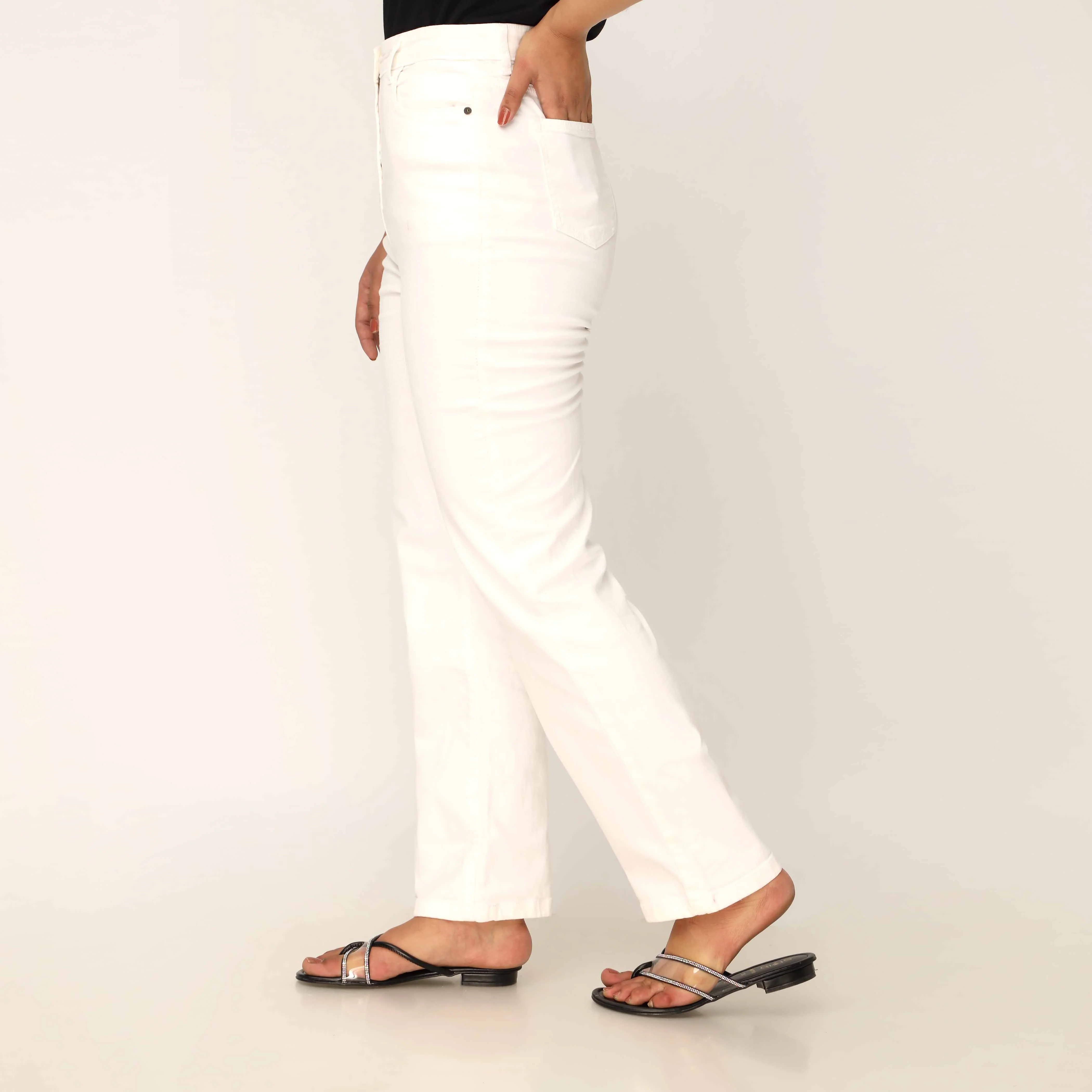 White Denim Pant PP5024 - Image 4