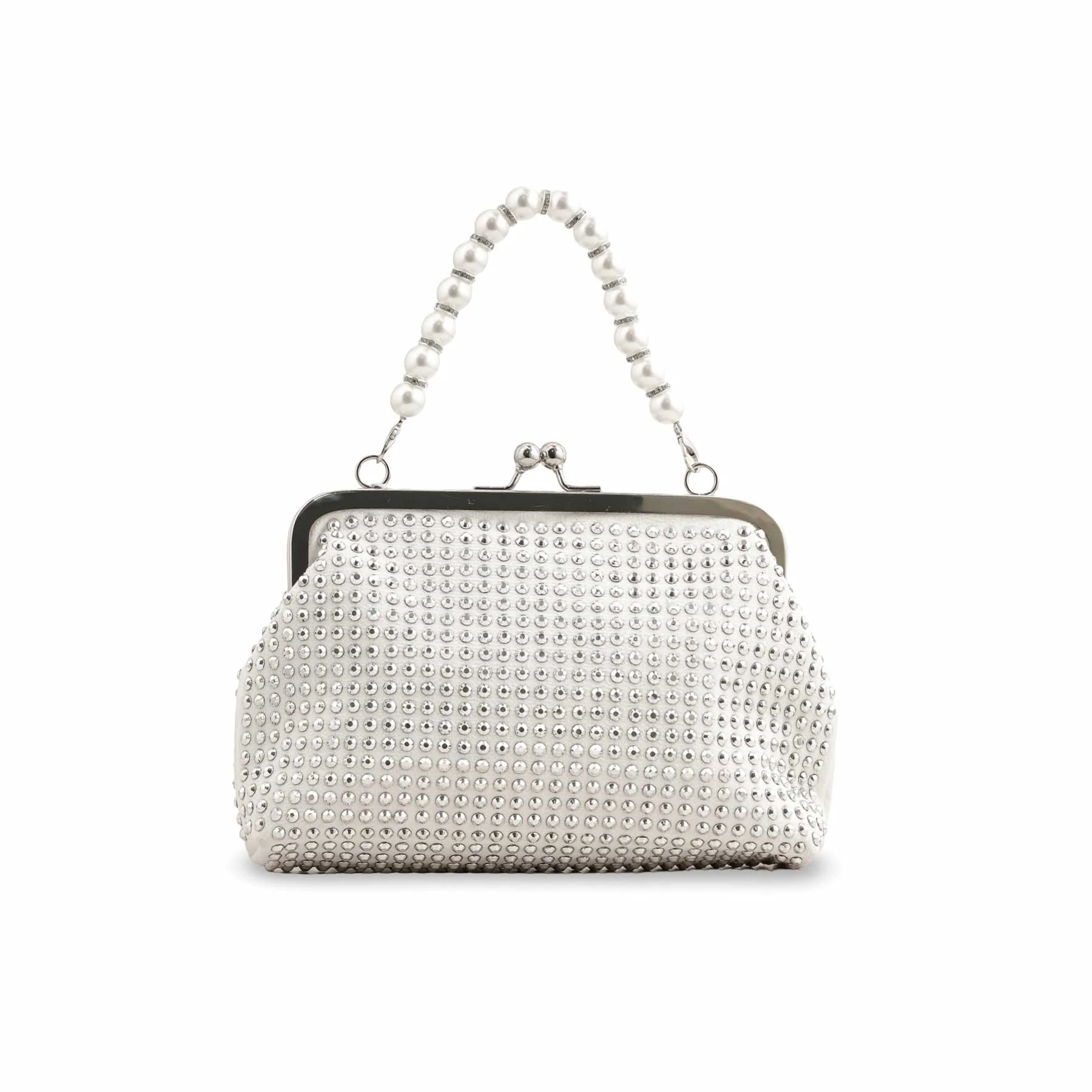 White Fancy Clutch P36203 - Image 2