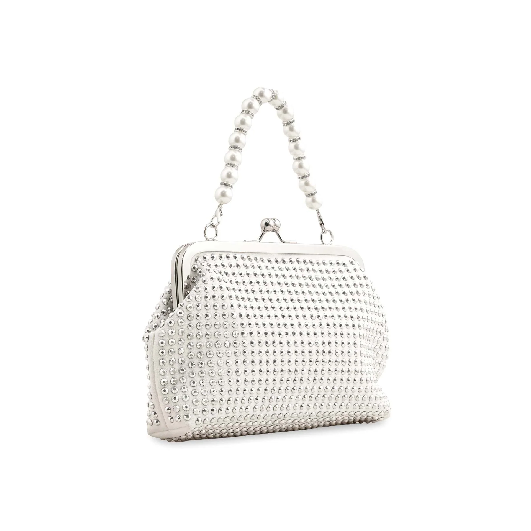 White Fancy Clutch P36203 - Image 3